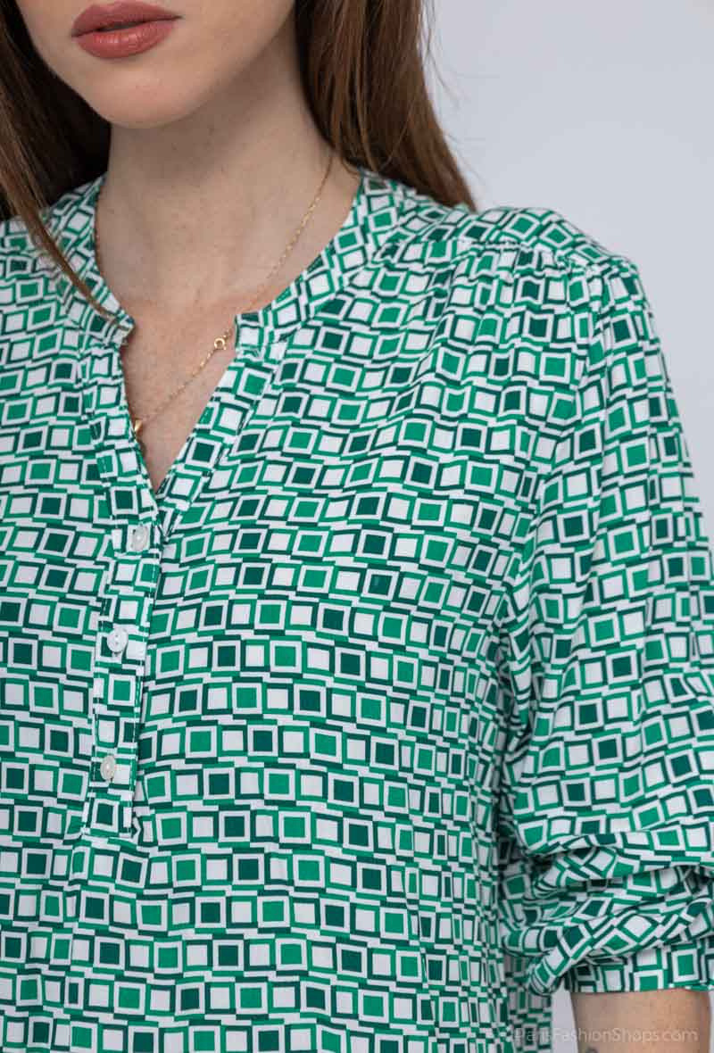 Camisa de patrón impreso - Image 6