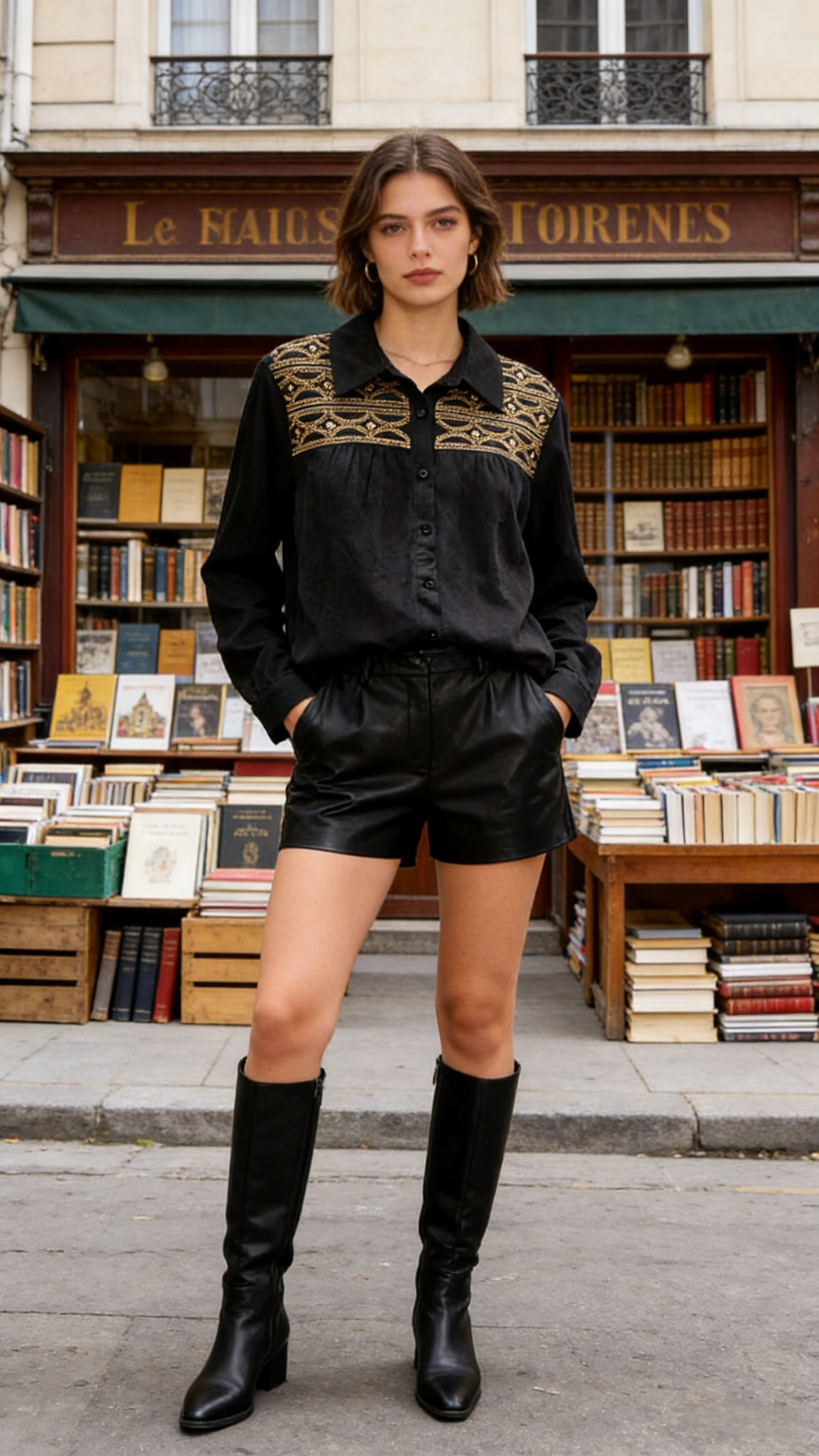 Chemise brodée - Image 1