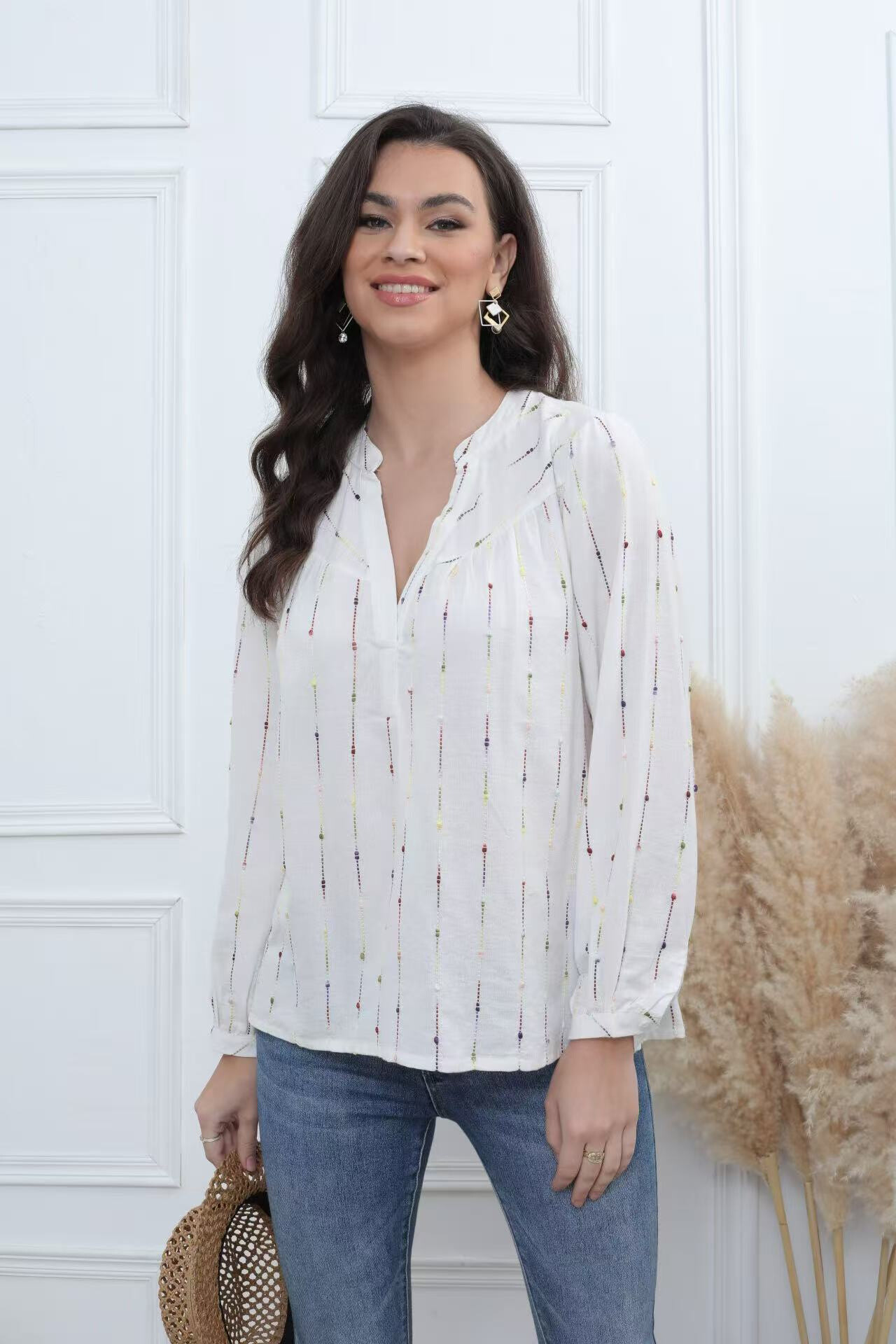 Wholesaler Melya Melody - Embroidered blouse