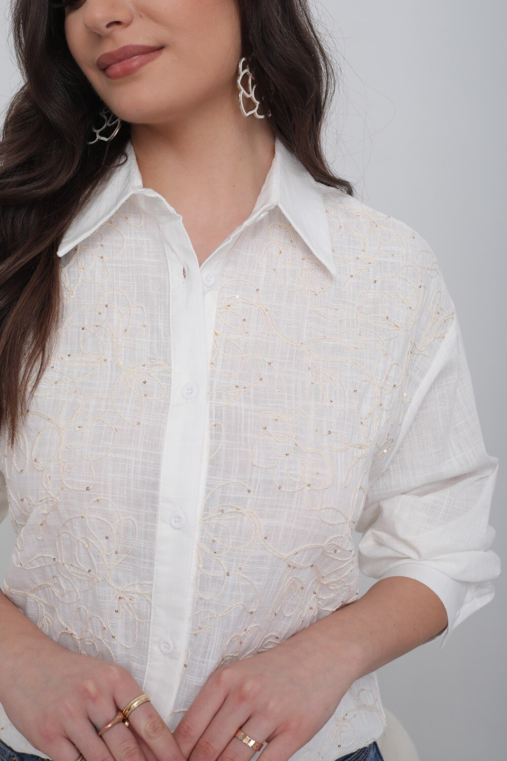 Embroidered shirt - Image 14