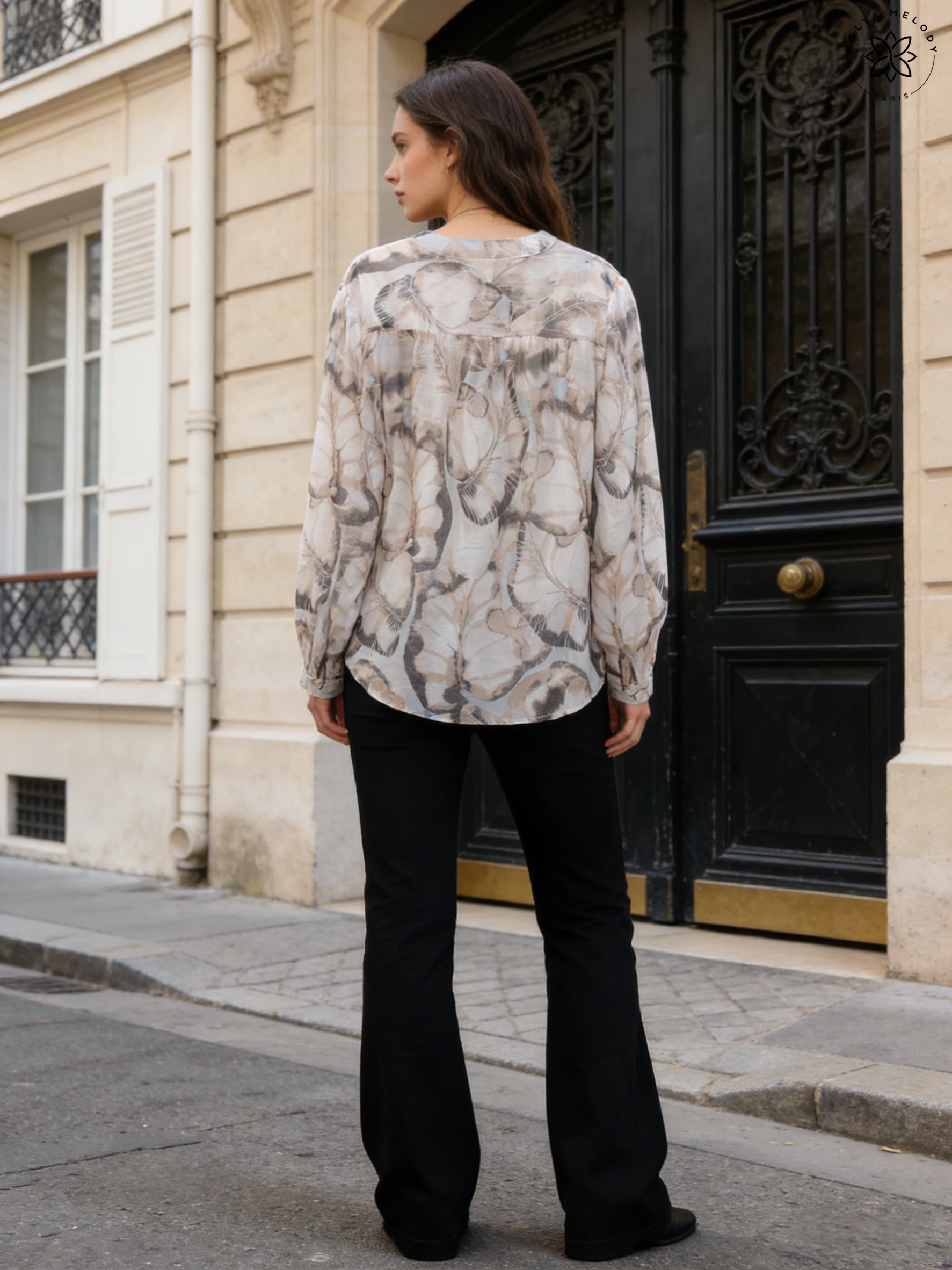 Camisa Fluida Estampada - Image 4