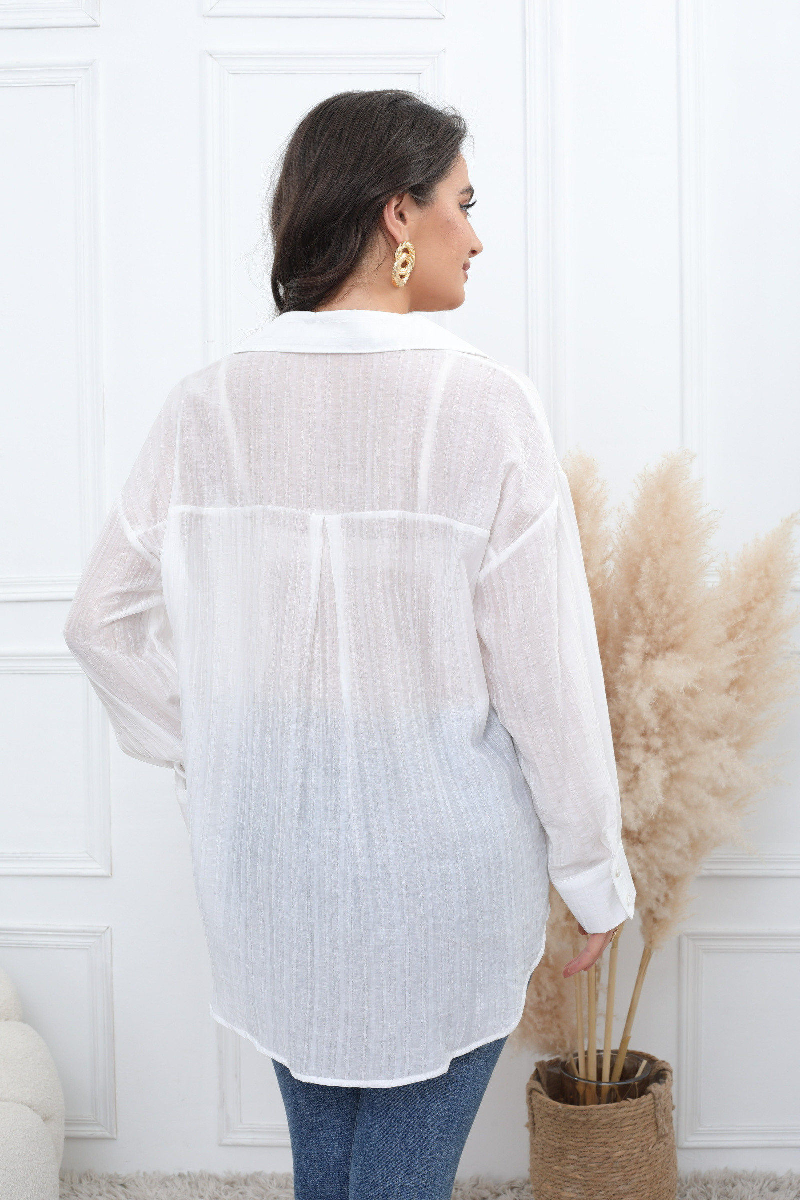 UNIS OVER SIZE casual shirt - Image 10
