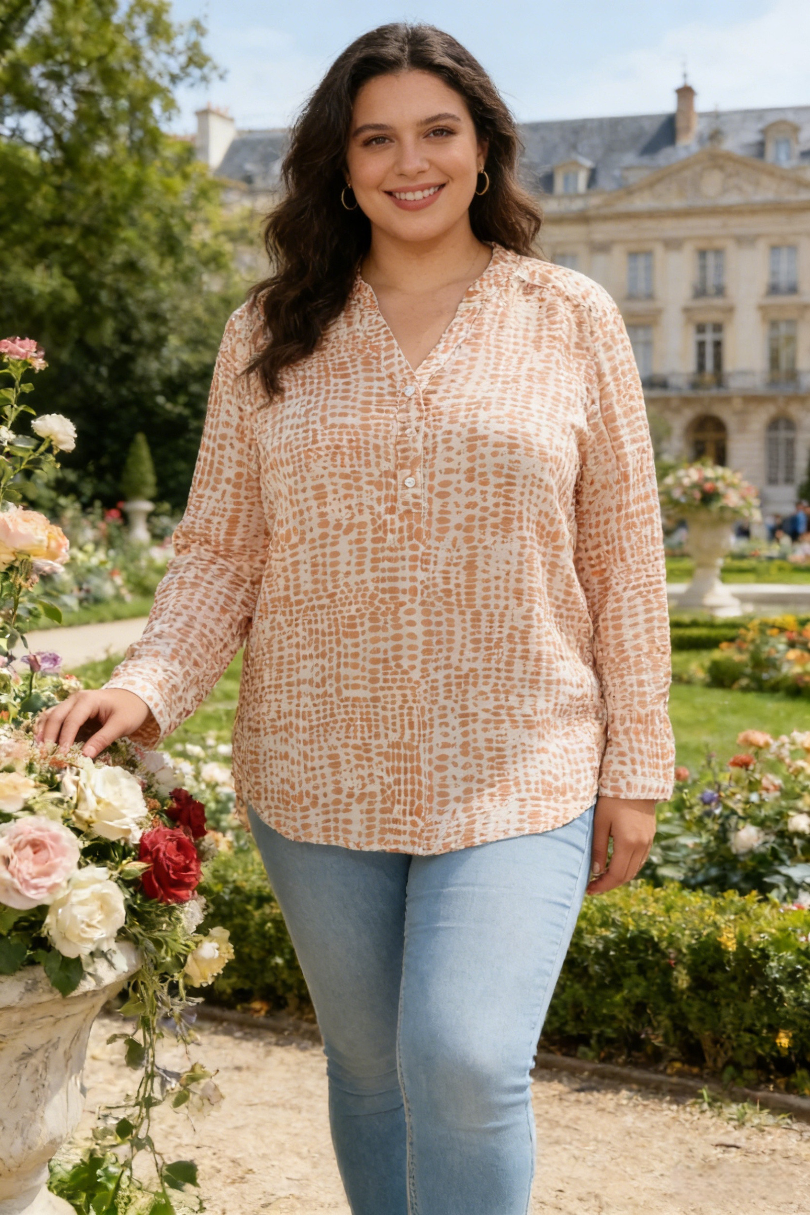 Chemise imprimé Grande taille - Image 4