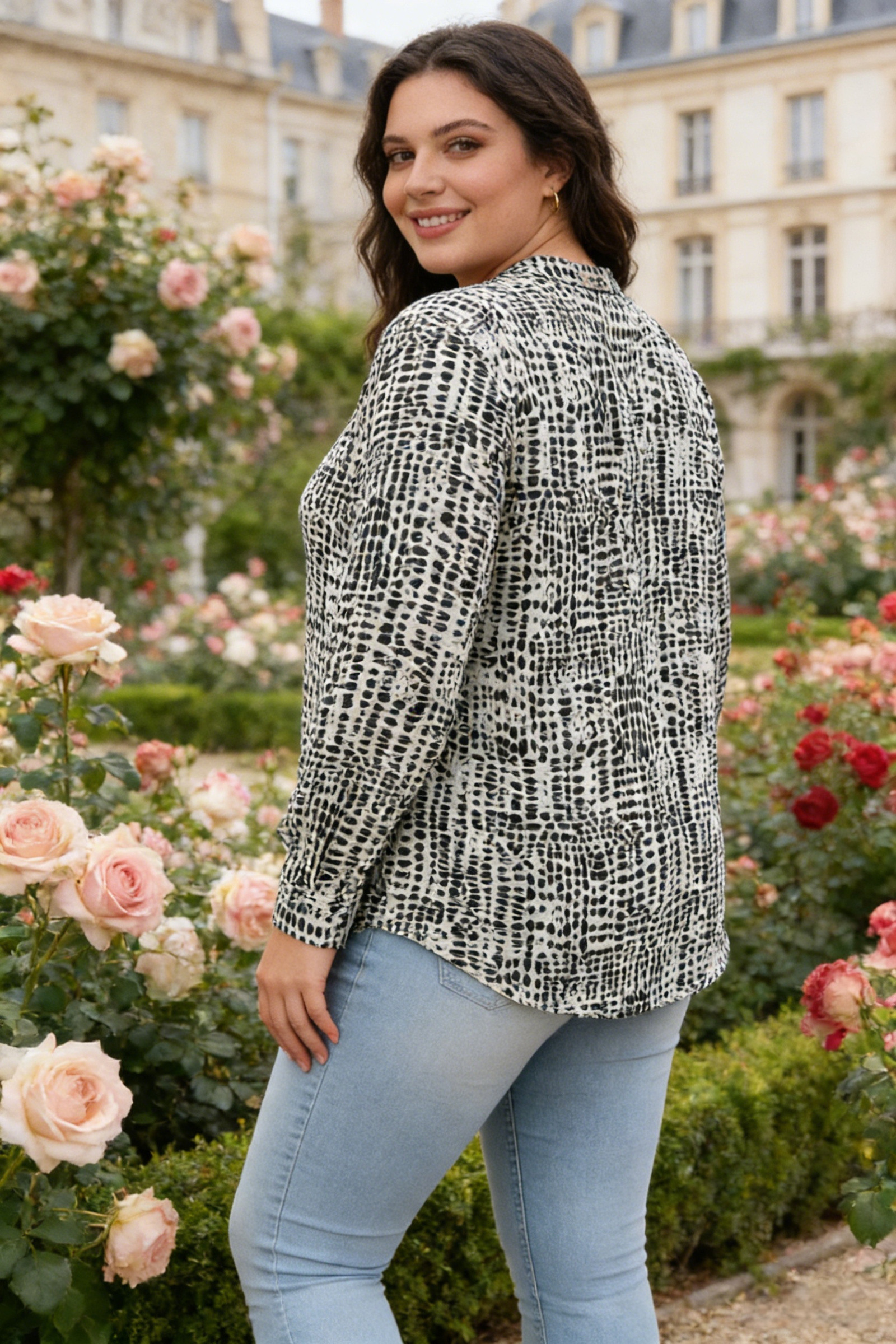 Chemise imprimé Grande taille - Image 6