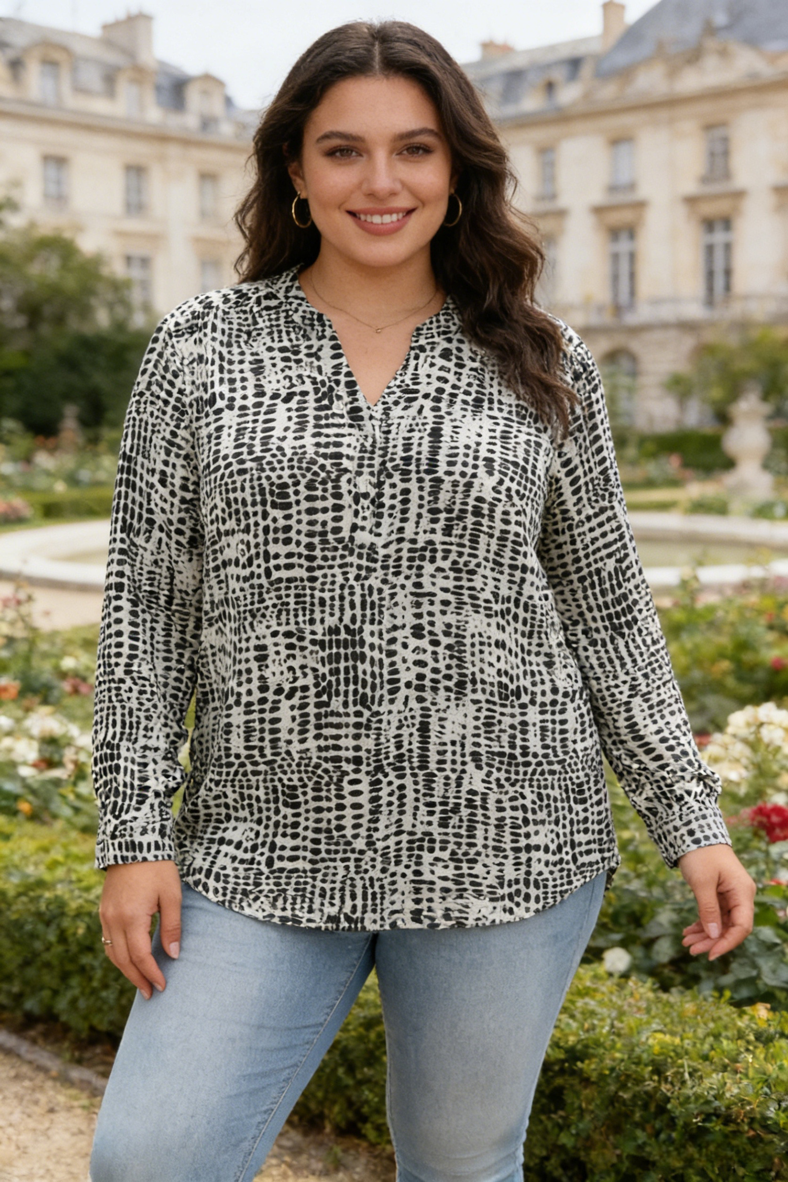 Chemise imprimé Grande taille - Image 2