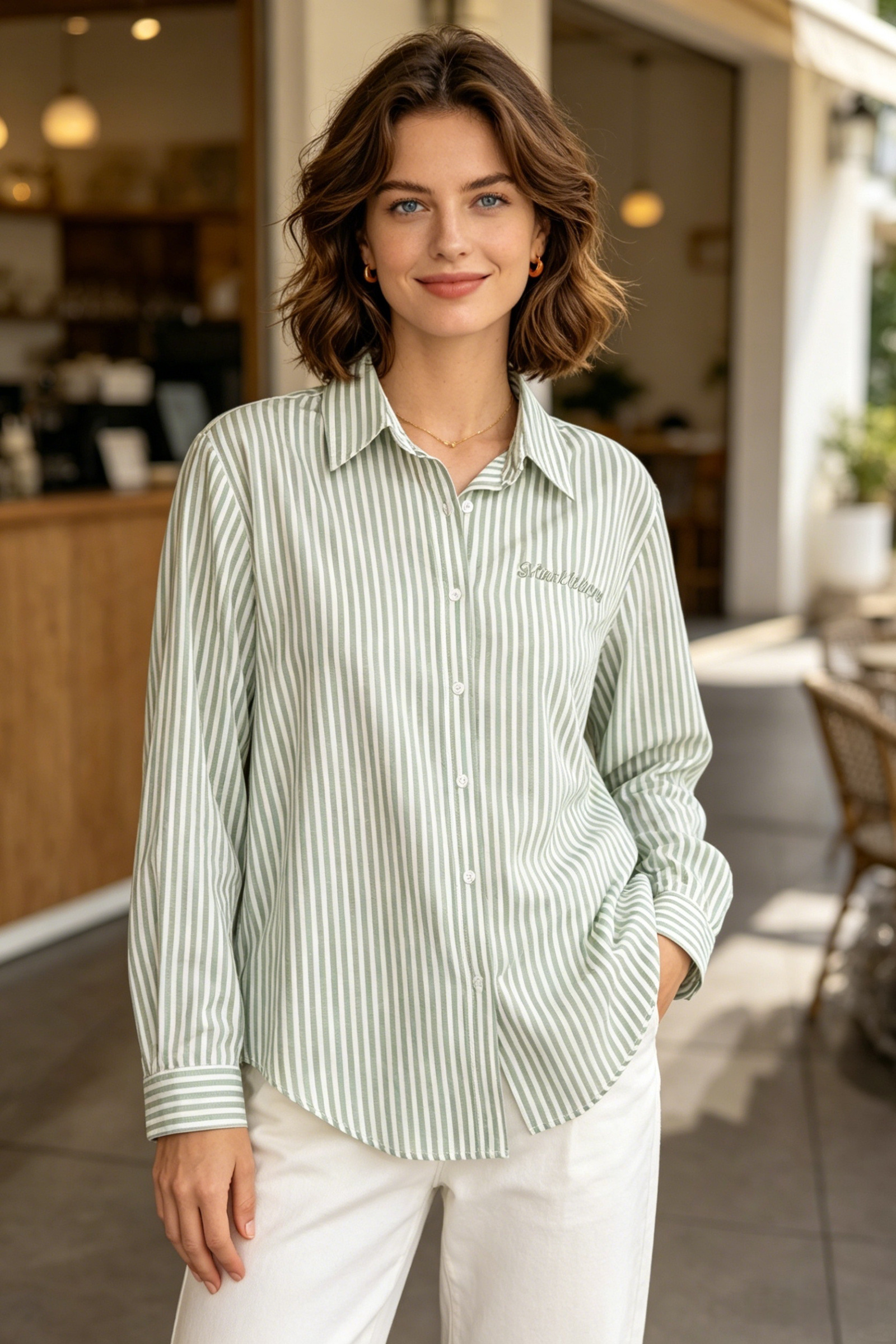 Camicia a righe St Barthélémy - Image 4