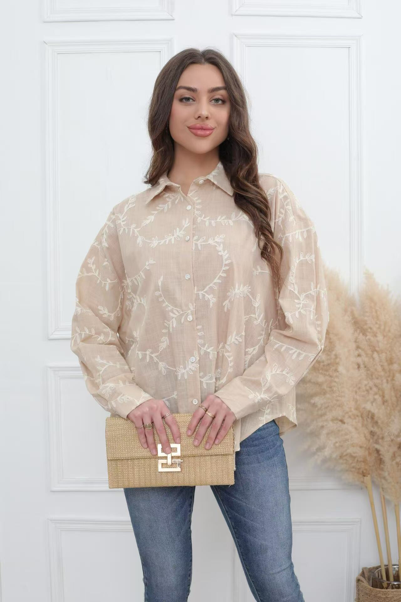 Wholesaler Melya Melody - Embroidery shirt