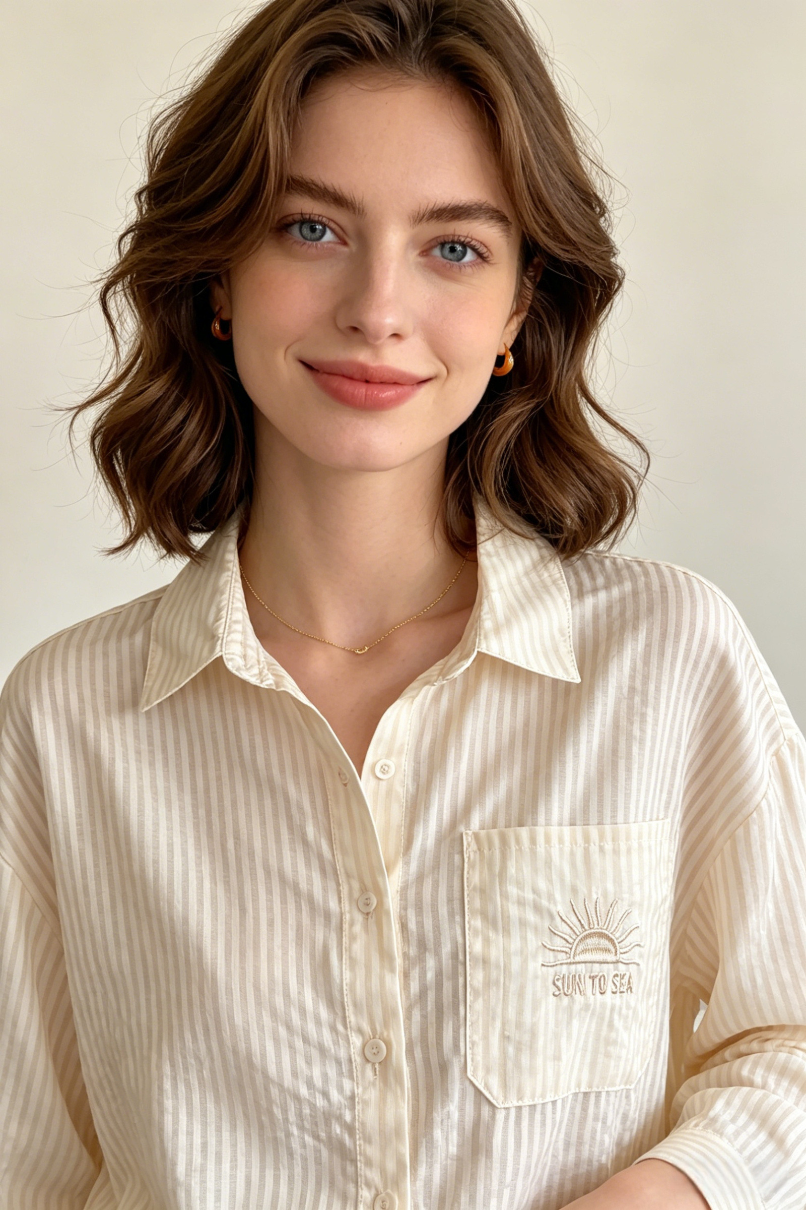 Camisa fluida a rayas - Image 12