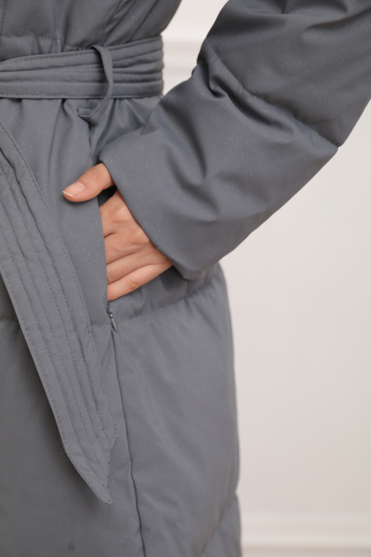 Long down jacket - Image 10