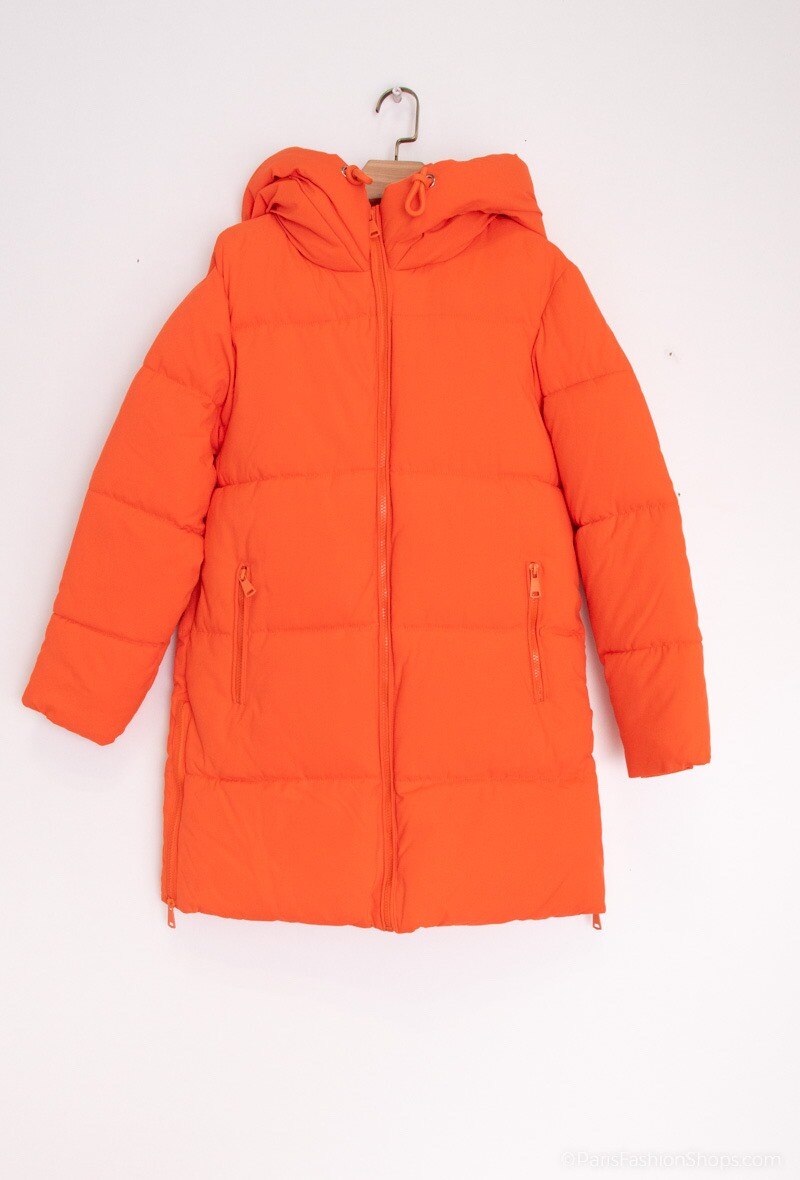 Mid-length puffer jacket - Image 1