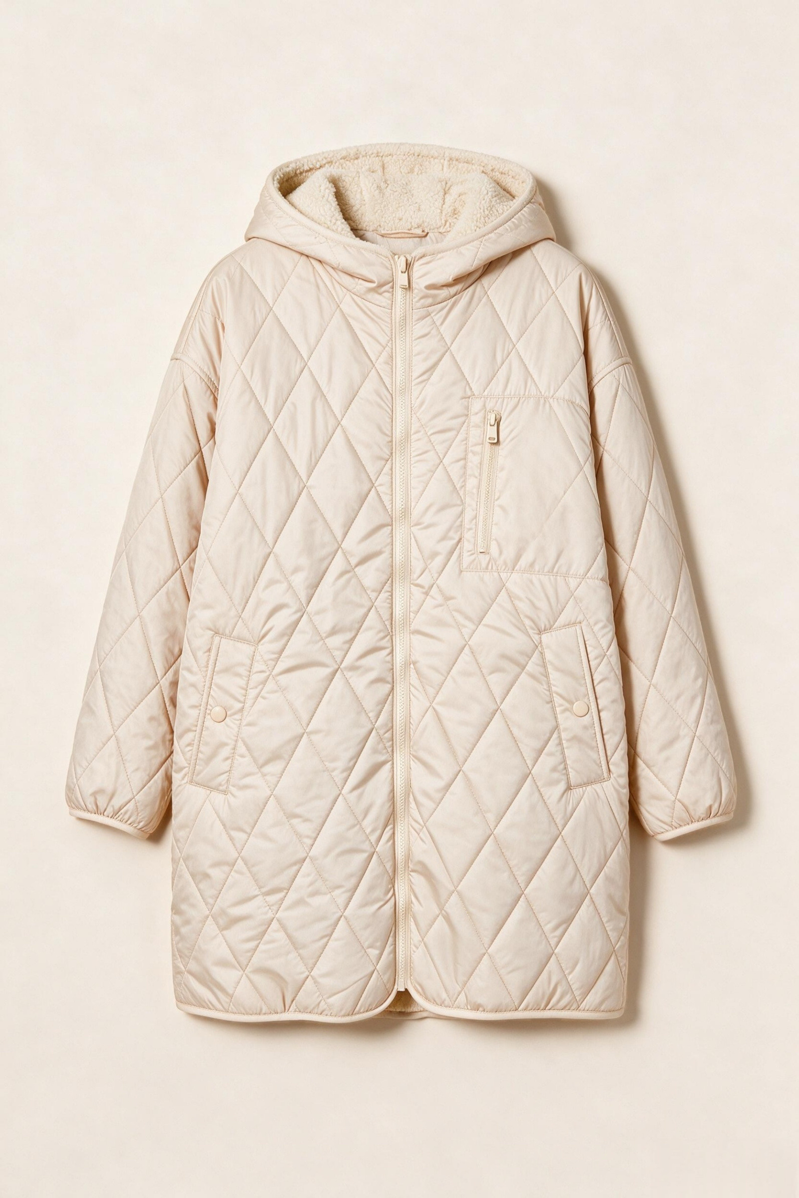 Wholesaler Melya Melody - Plus-size reversible puffer jacket
