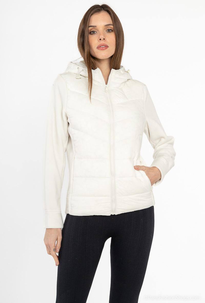 Chaqueta acolchada con capucha - Image 3