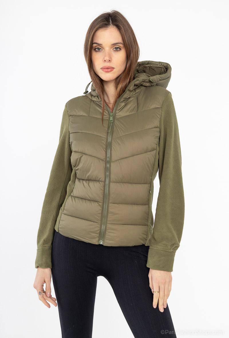 Chaqueta acolchada con capucha - Image 8