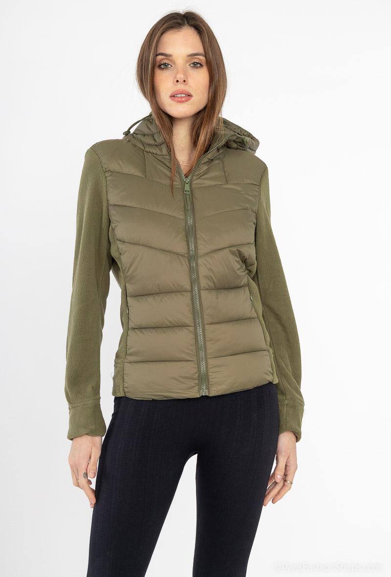 Chaqueta acolchada con capucha - Image 1