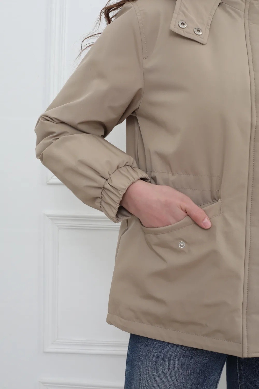 Chaqueta/Plumífero Impermeable Ligero Corto - Image 11