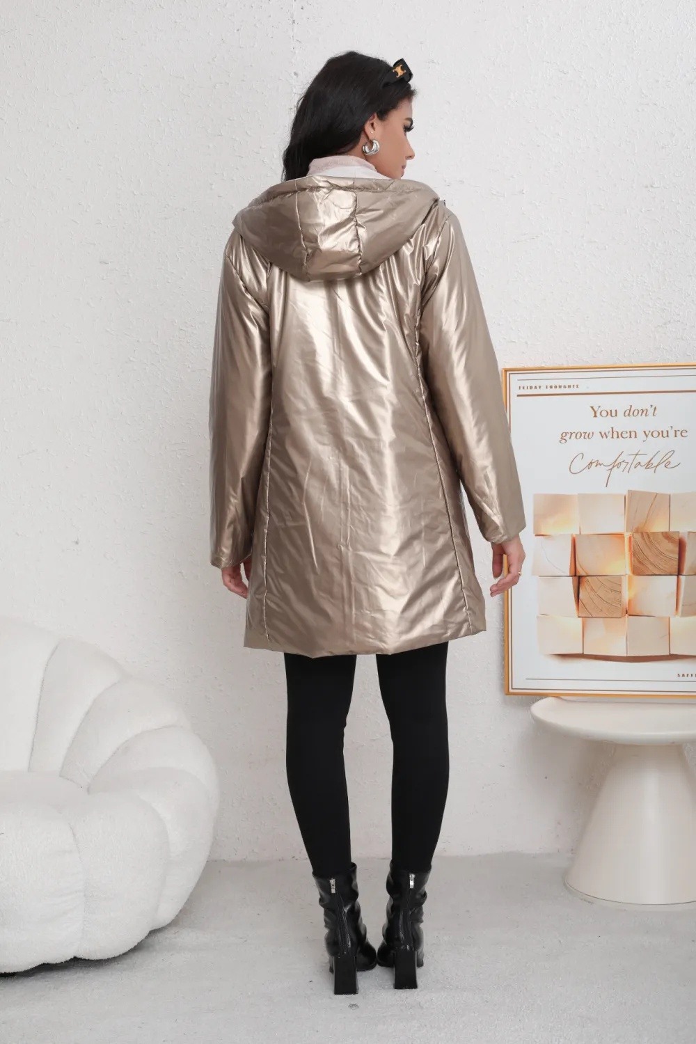Reversible Padded Waterproof Kway Jacket - Image 15