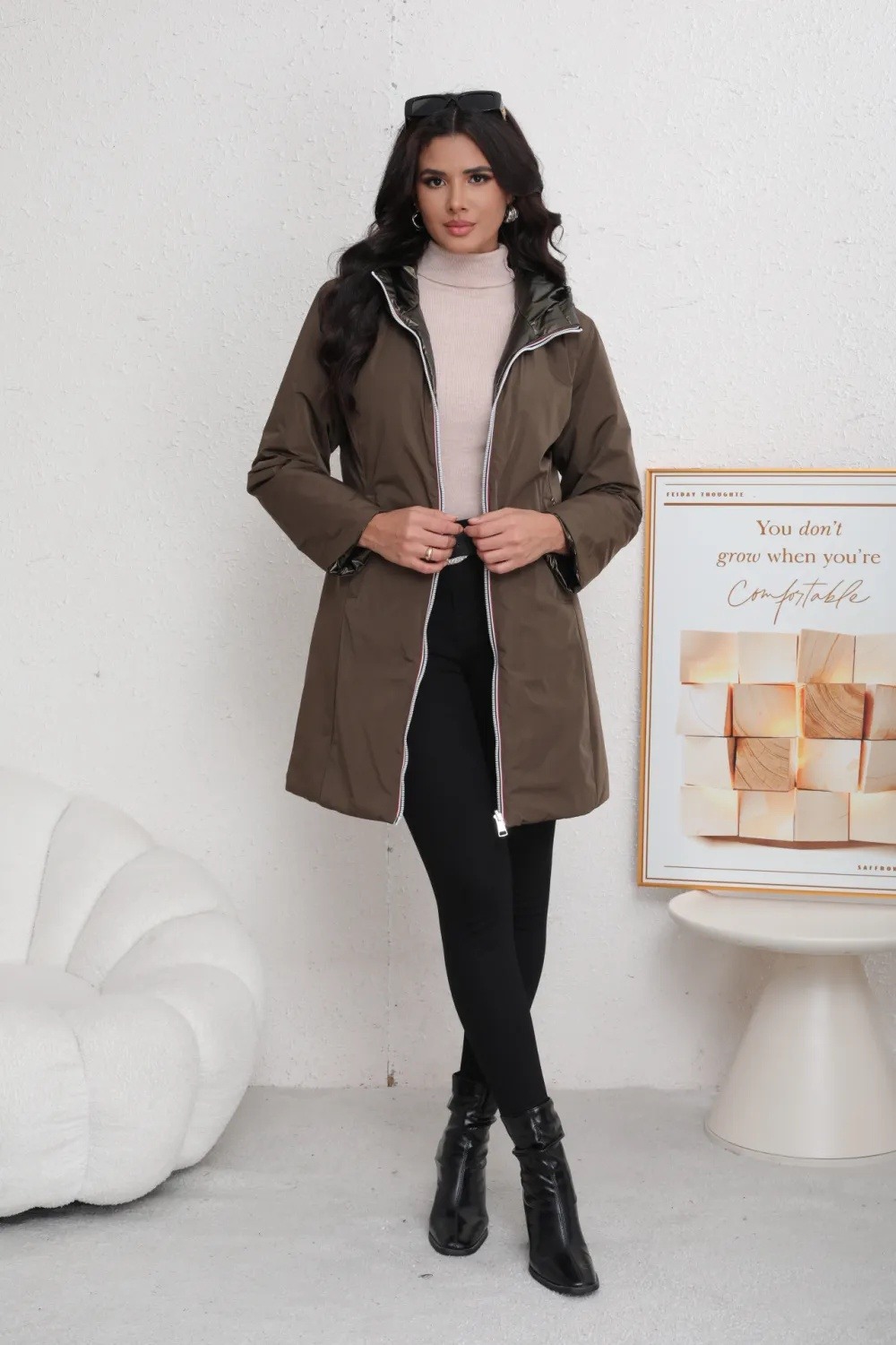 Reversible Padded Waterproof Kway Jacket - Image 2