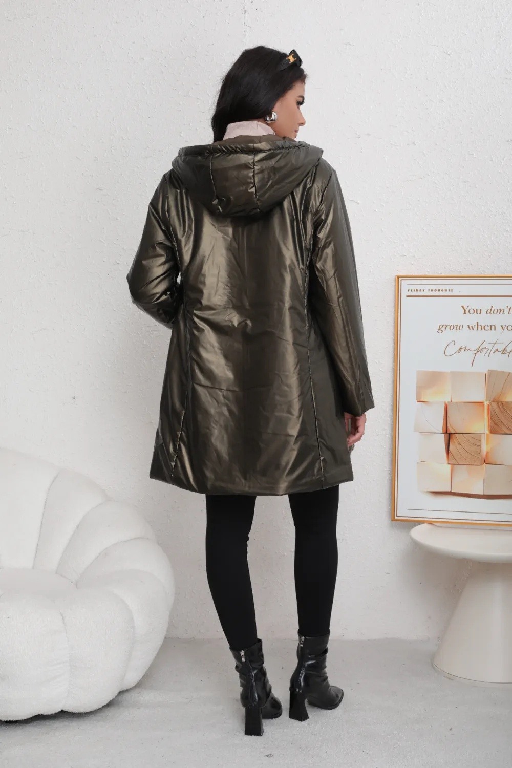 Reversible Padded Waterproof Kway Jacket - Image 9