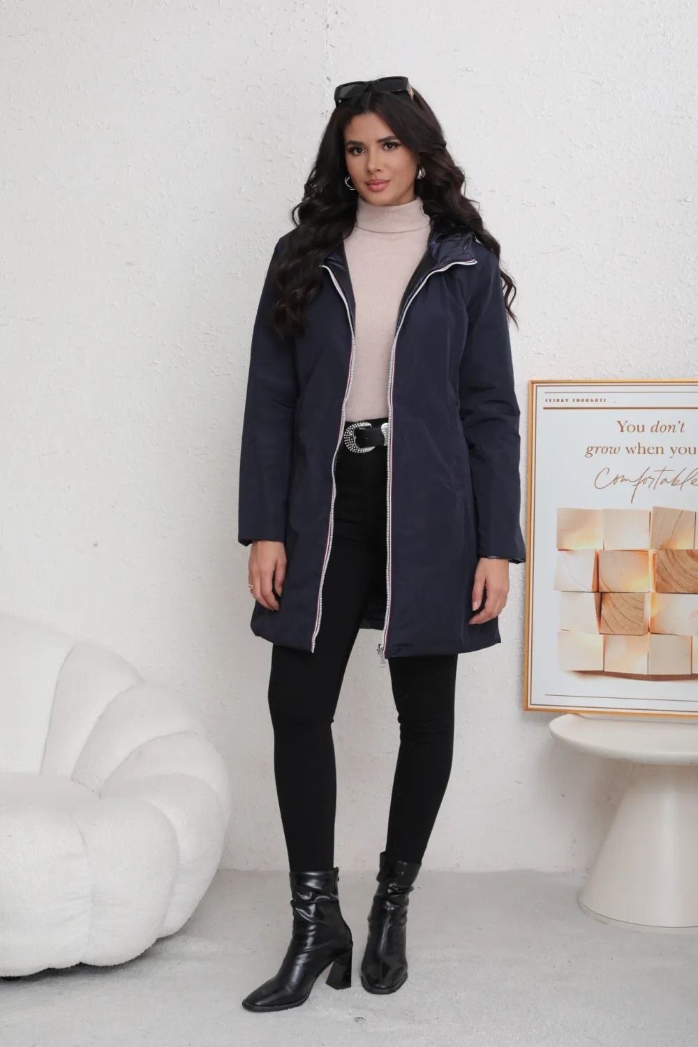 Reversible Padded Waterproof Kway Jacket - Image 4