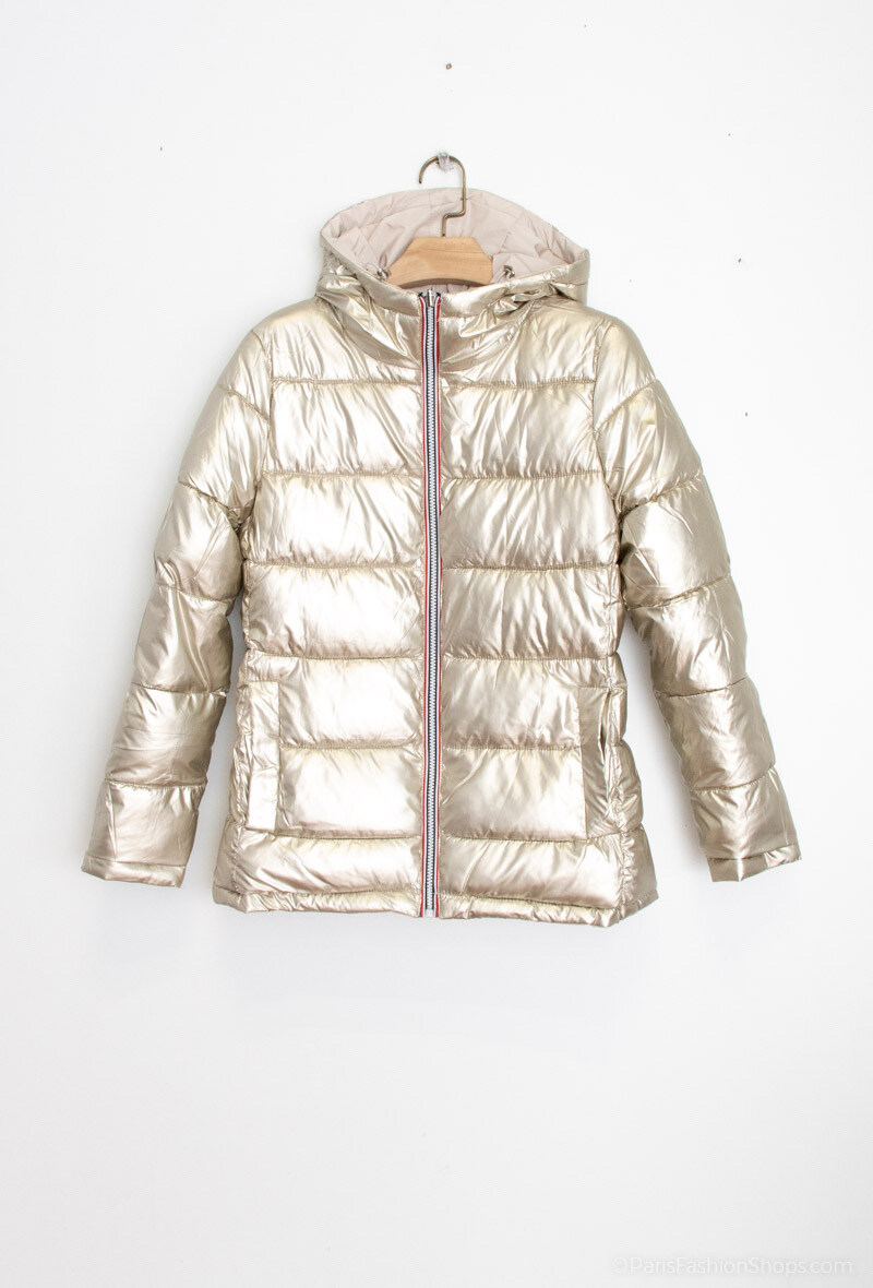 Kurze Wende-Wasserfeste Daunenjacke Bunte Farben - Image 10