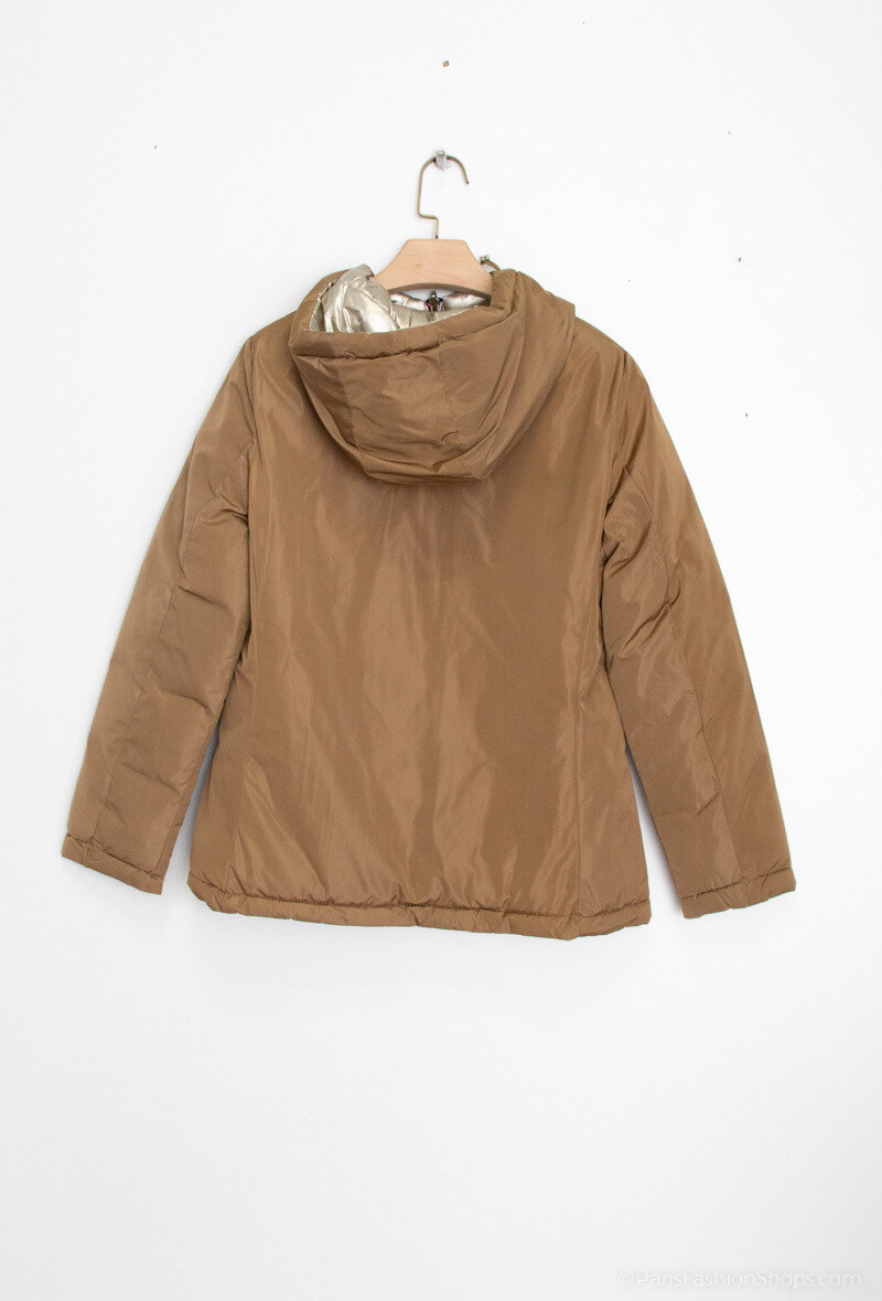 Kurze Wende-Wasserfeste Daunenjacke Bunte Farben - Image 6