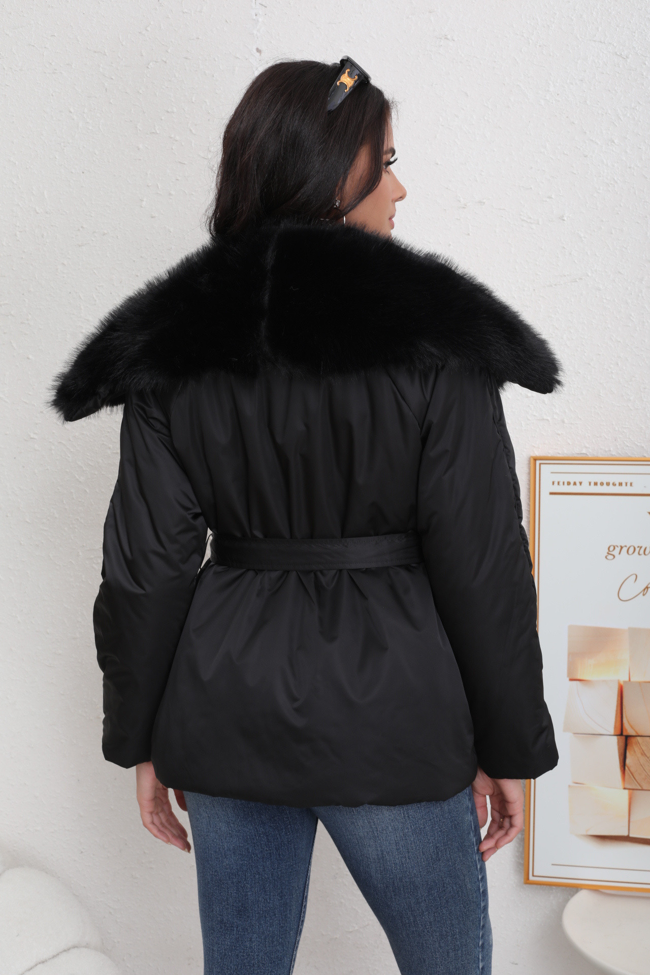 Faux Fur Parka - Image 9