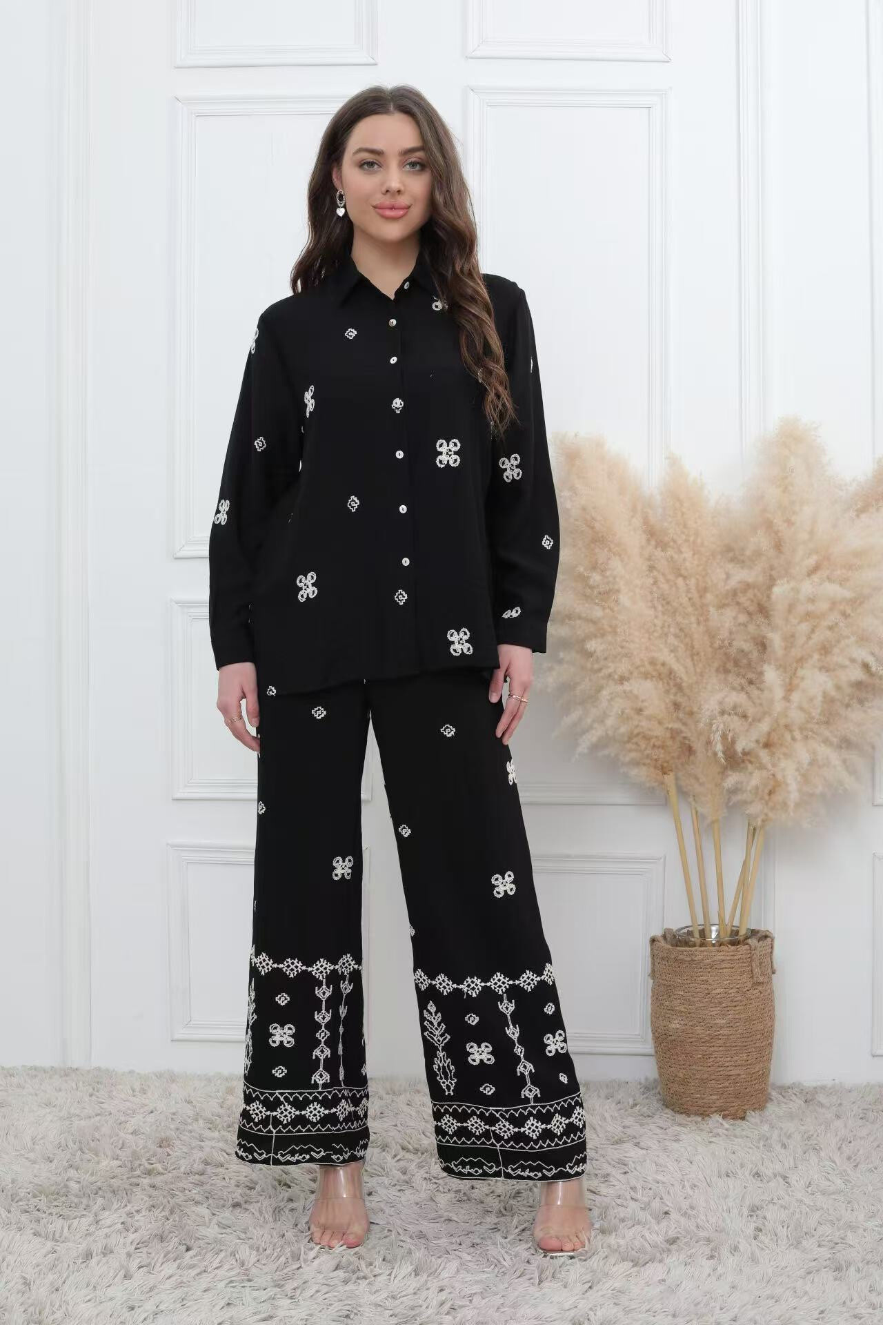 Wholesaler Melya Melody - Embroidered set
