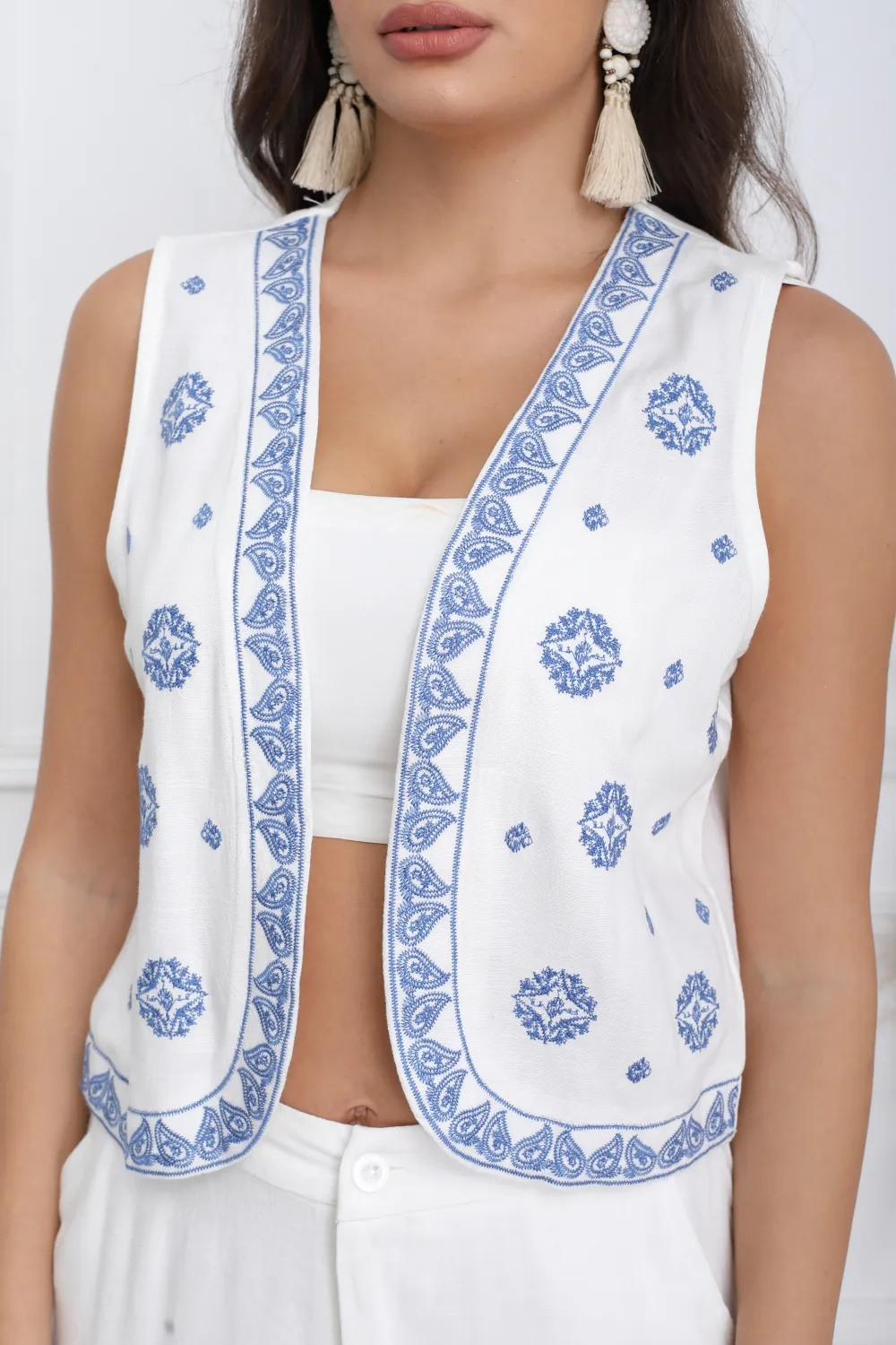 Gilet ricamato - Image 3