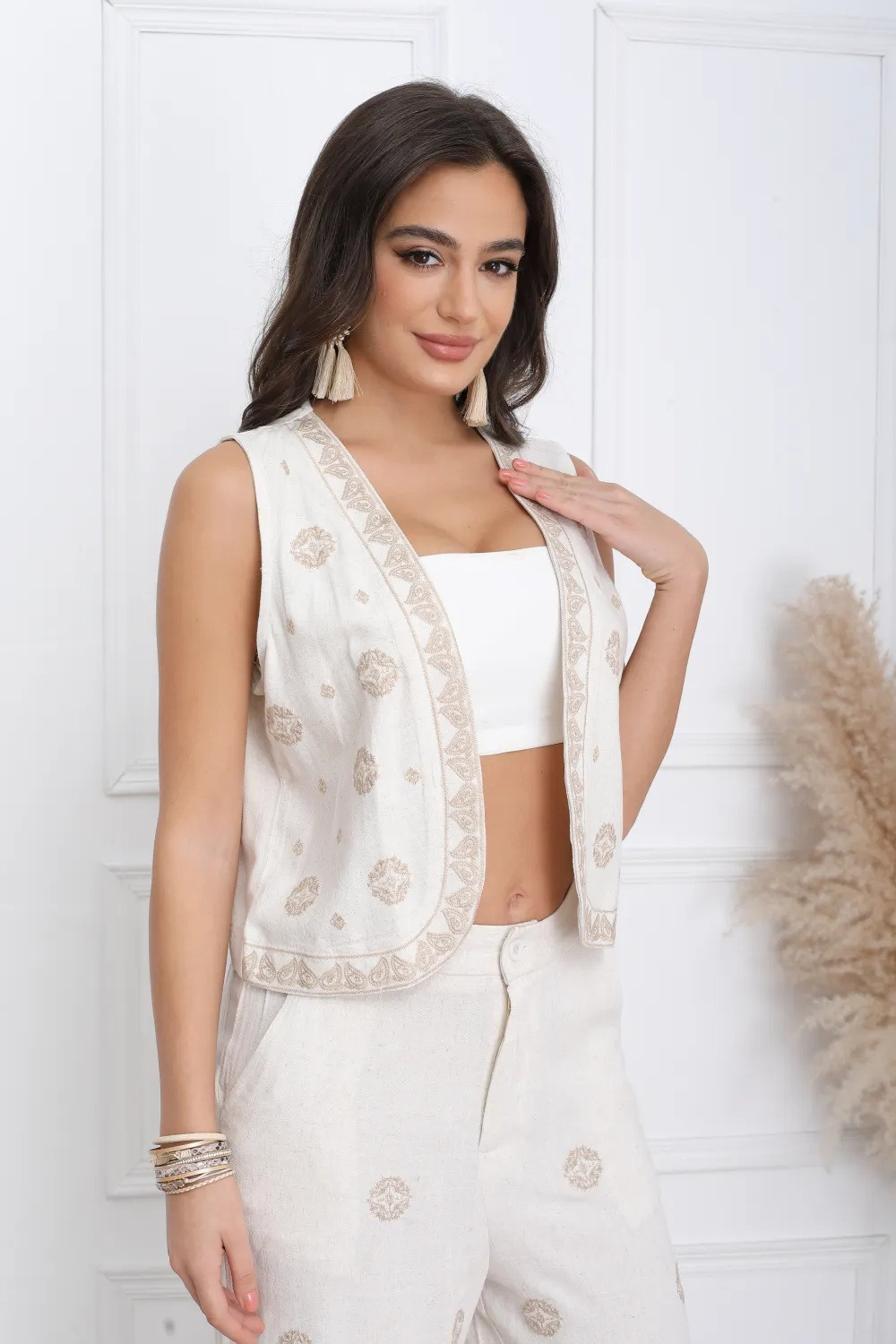 Gilet ricamato - Image 2