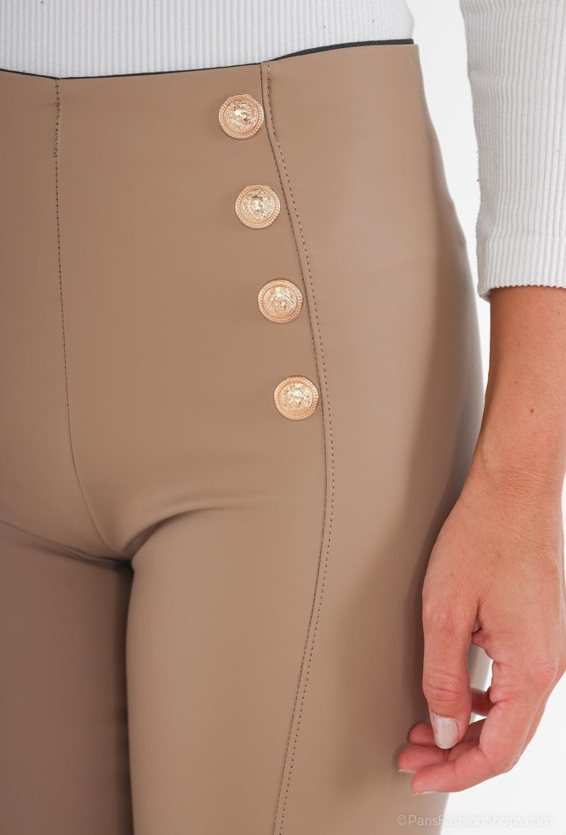 Faux leather leggings - Image 7