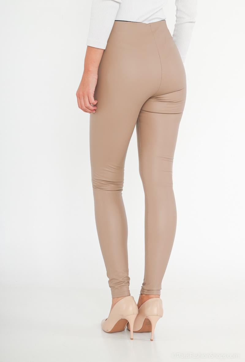 Faux leather leggings - Image 14
