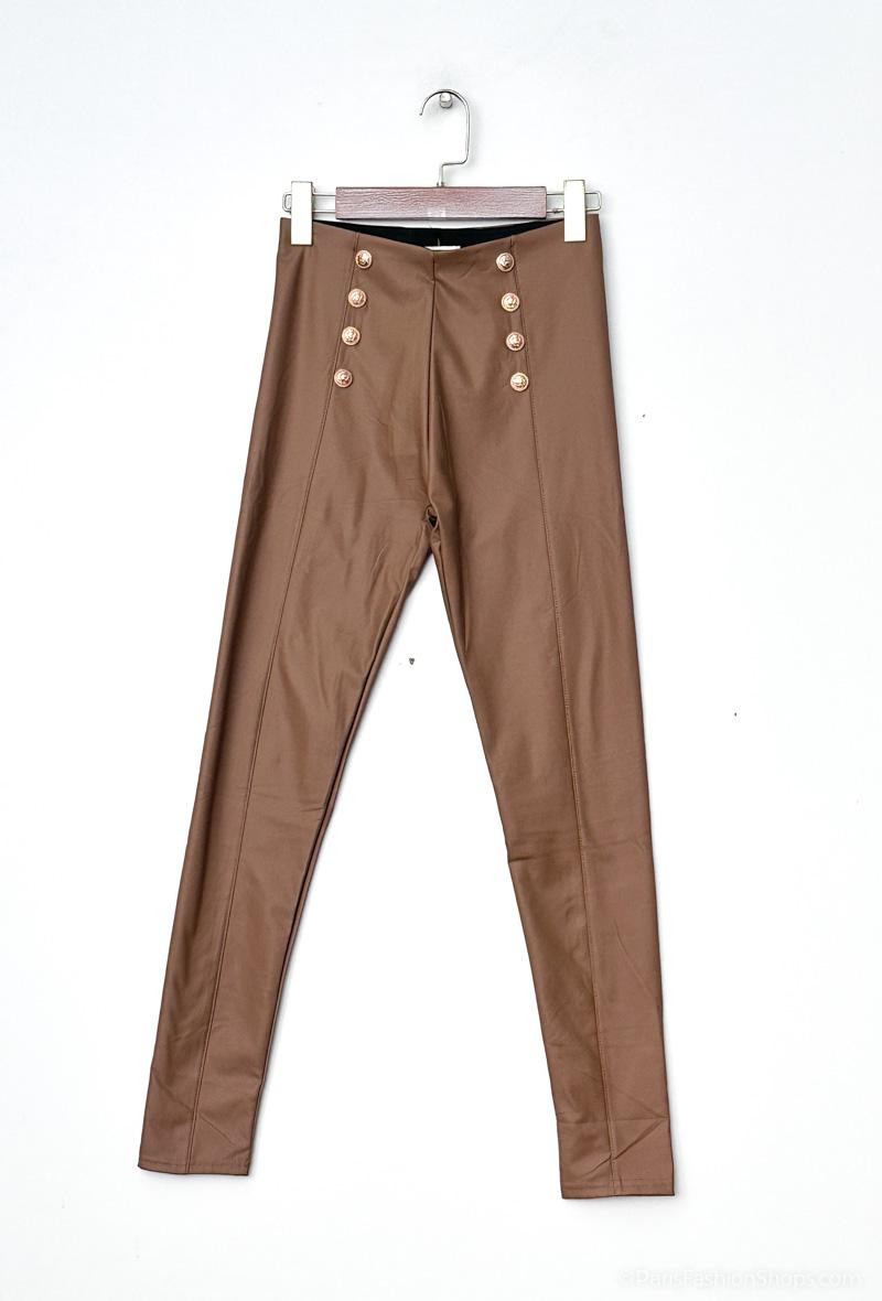 Faux leather leggings - Image 11
