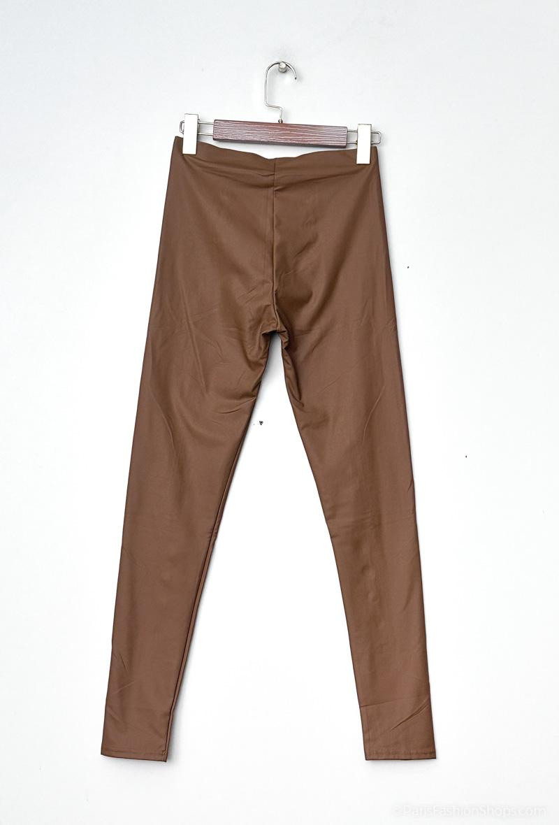 Faux leather leggings - Image 8