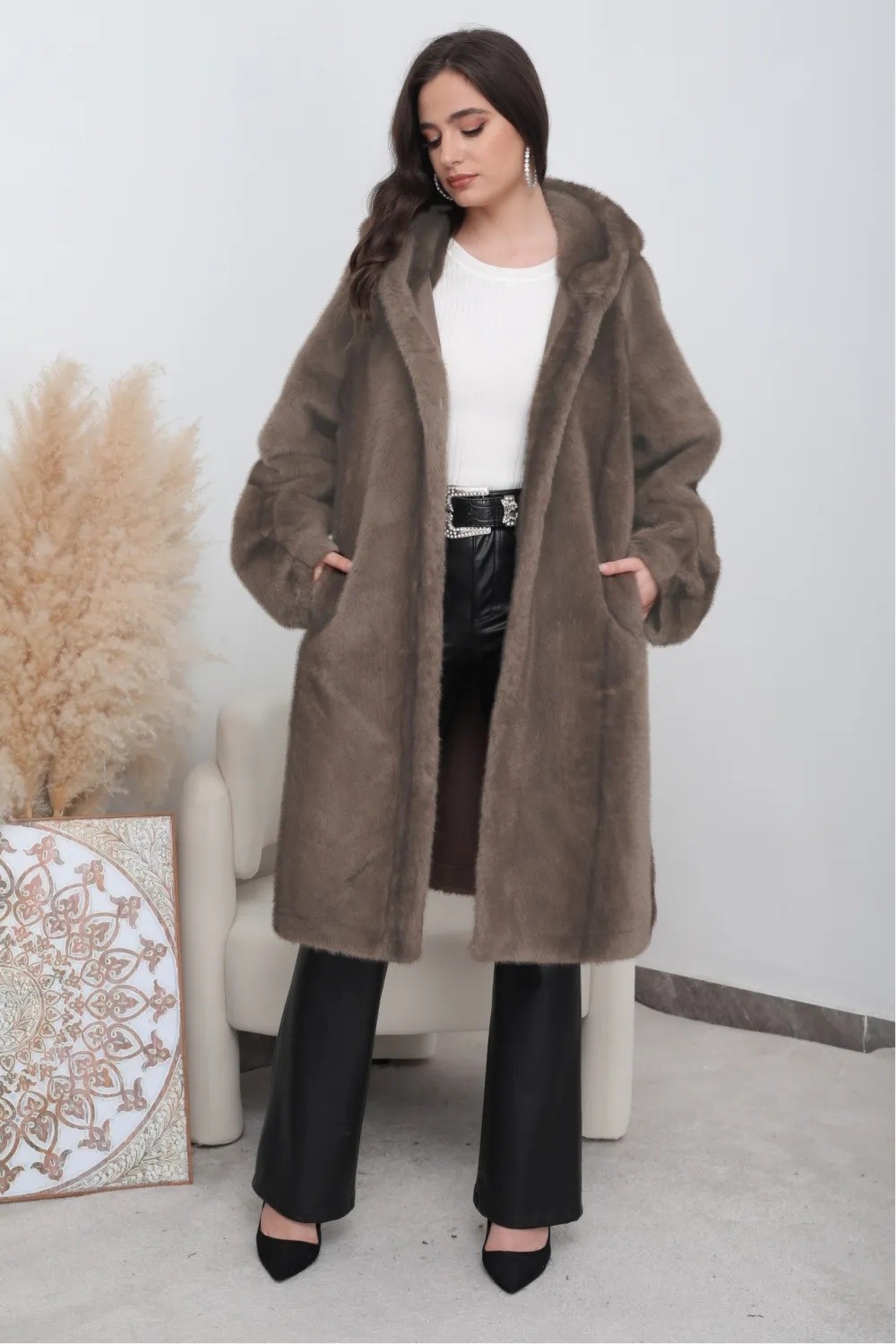 Manteau Hiver en Fourrure - Image 2