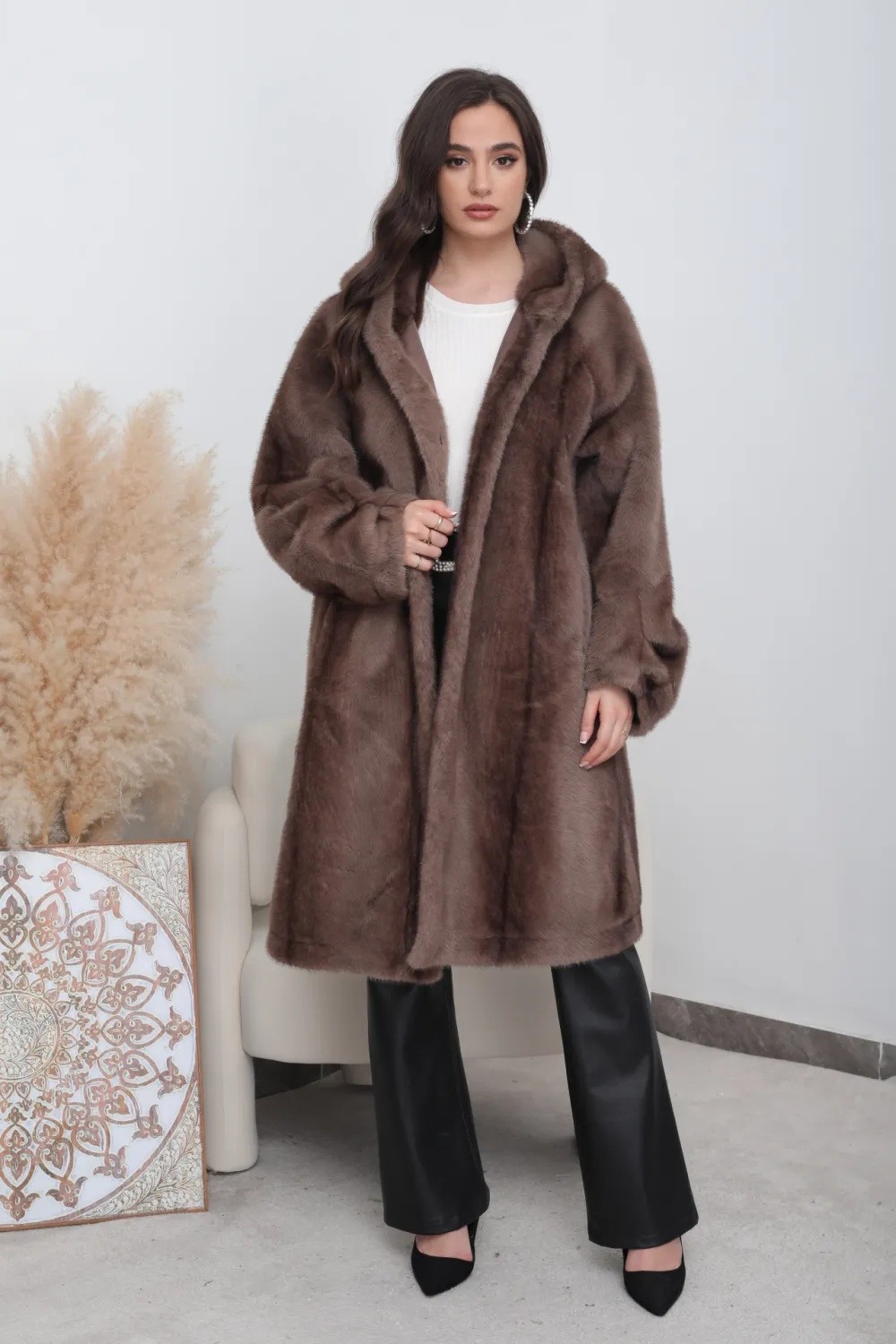 Manteau Hiver en Fourrure - Image 1