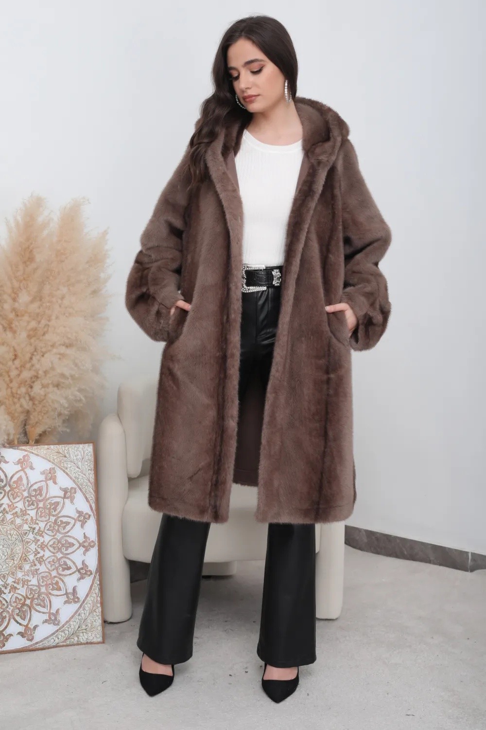 Manteau Hiver en Fourrure - Image 3