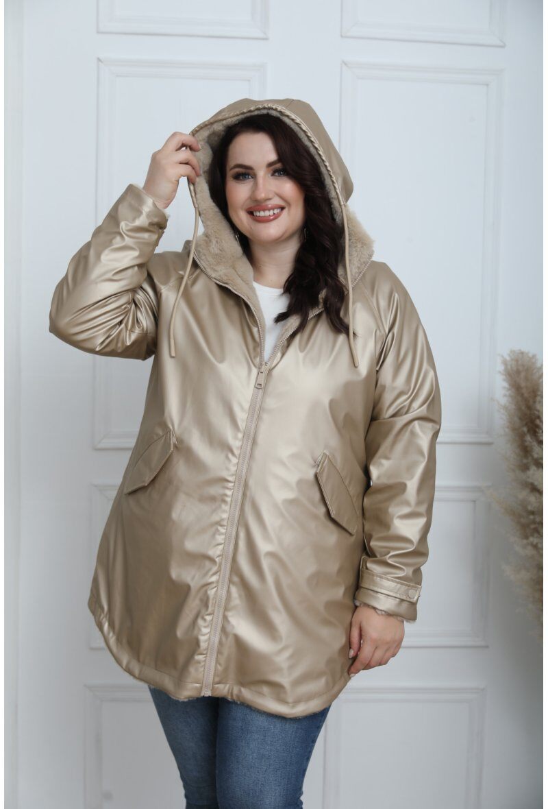 Manteau/Parka Waterproof réversible fourré Grande taille - Image 2