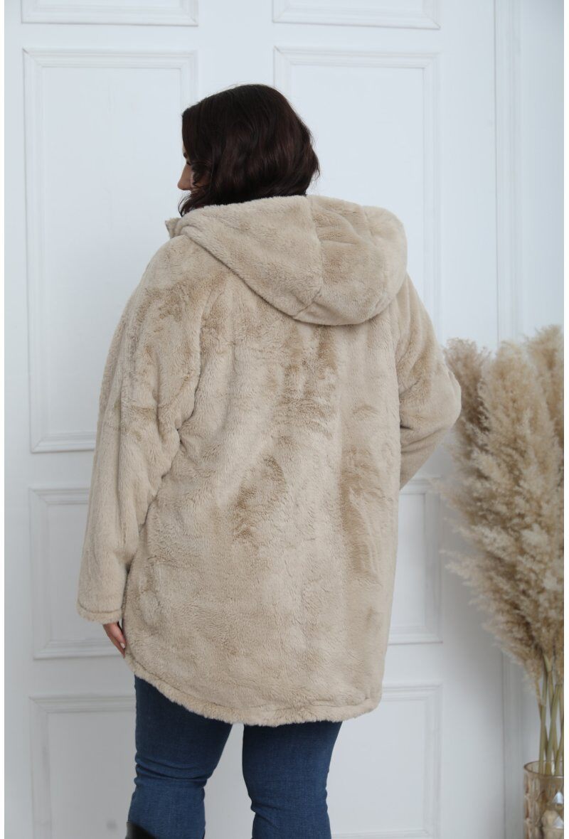 Manteau/Parka Waterproof réversible fourré Grande taille - Image 4