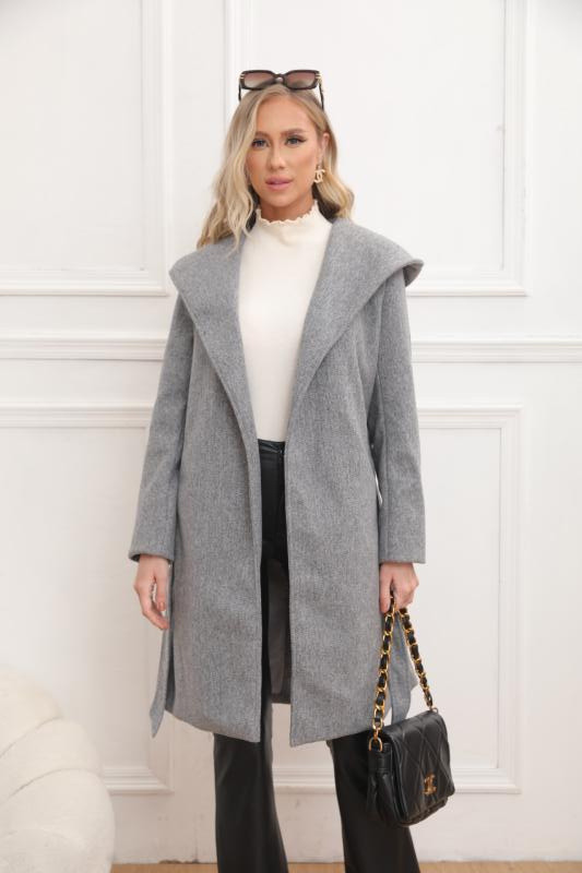 Manteau trench à capuche - Image 8