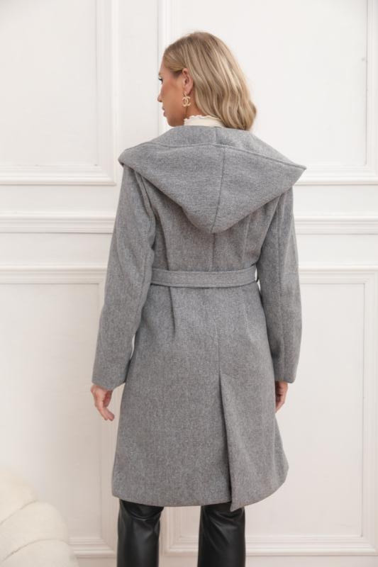 Manteau trench à capuche - Image 17