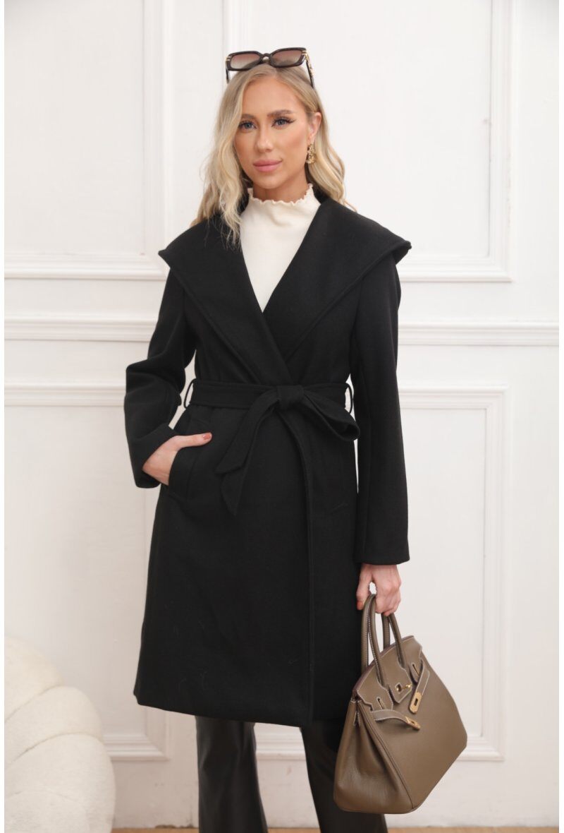 Manteau trench à capuche - Image 1