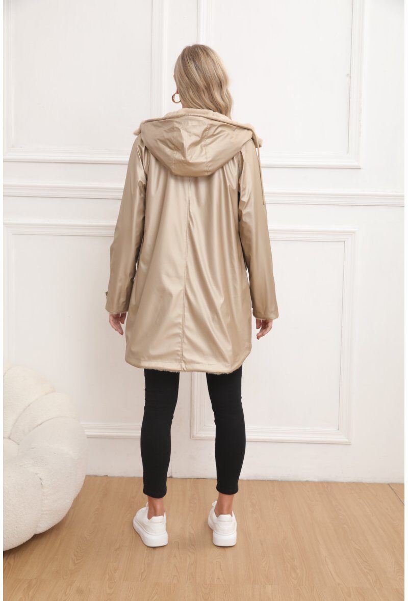 Reversible Waterproof Lined Coat/Parka - Image 3