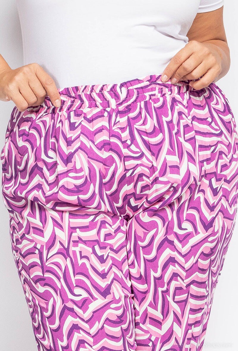 Pantalon à imprimé abstrait - Image 2