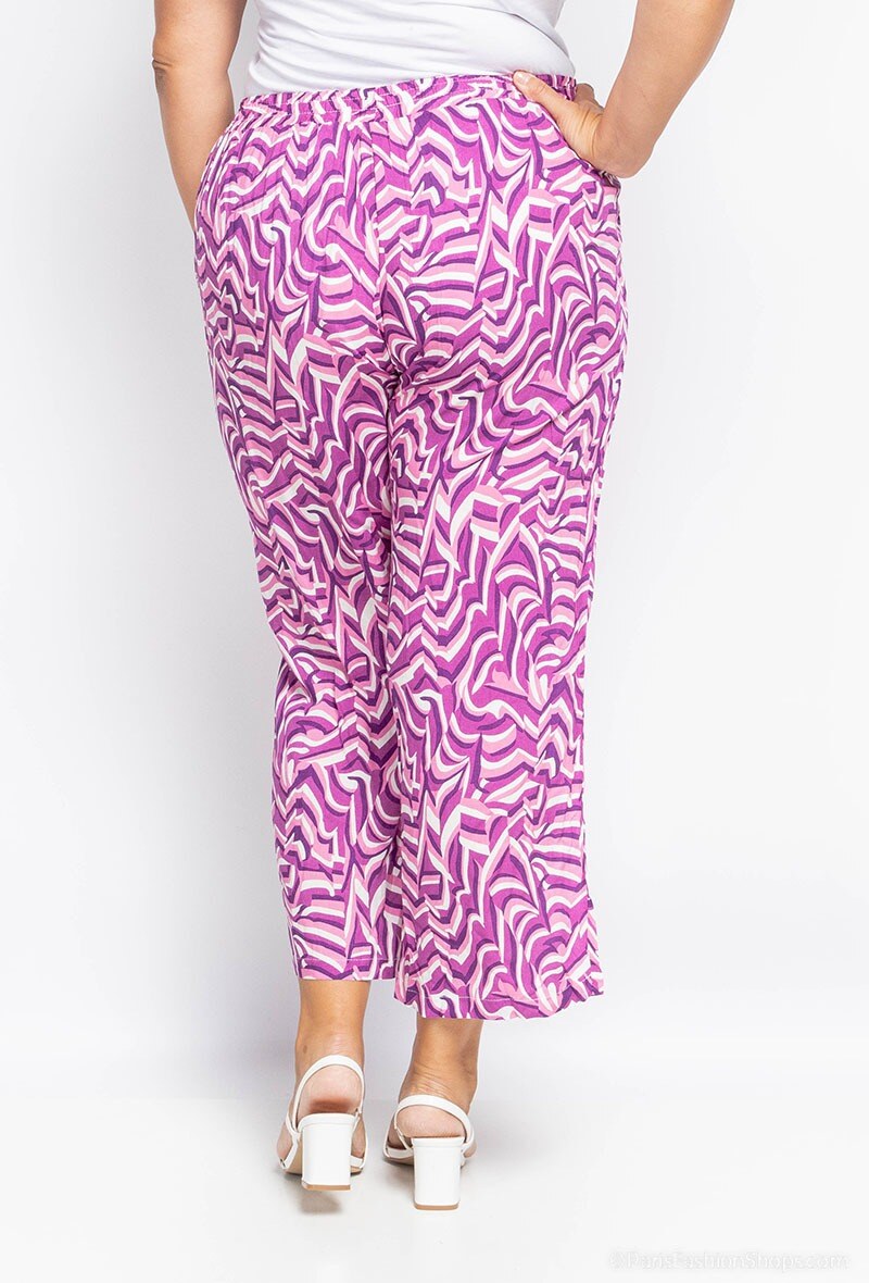Pantalon à imprimé abstrait - Image 4