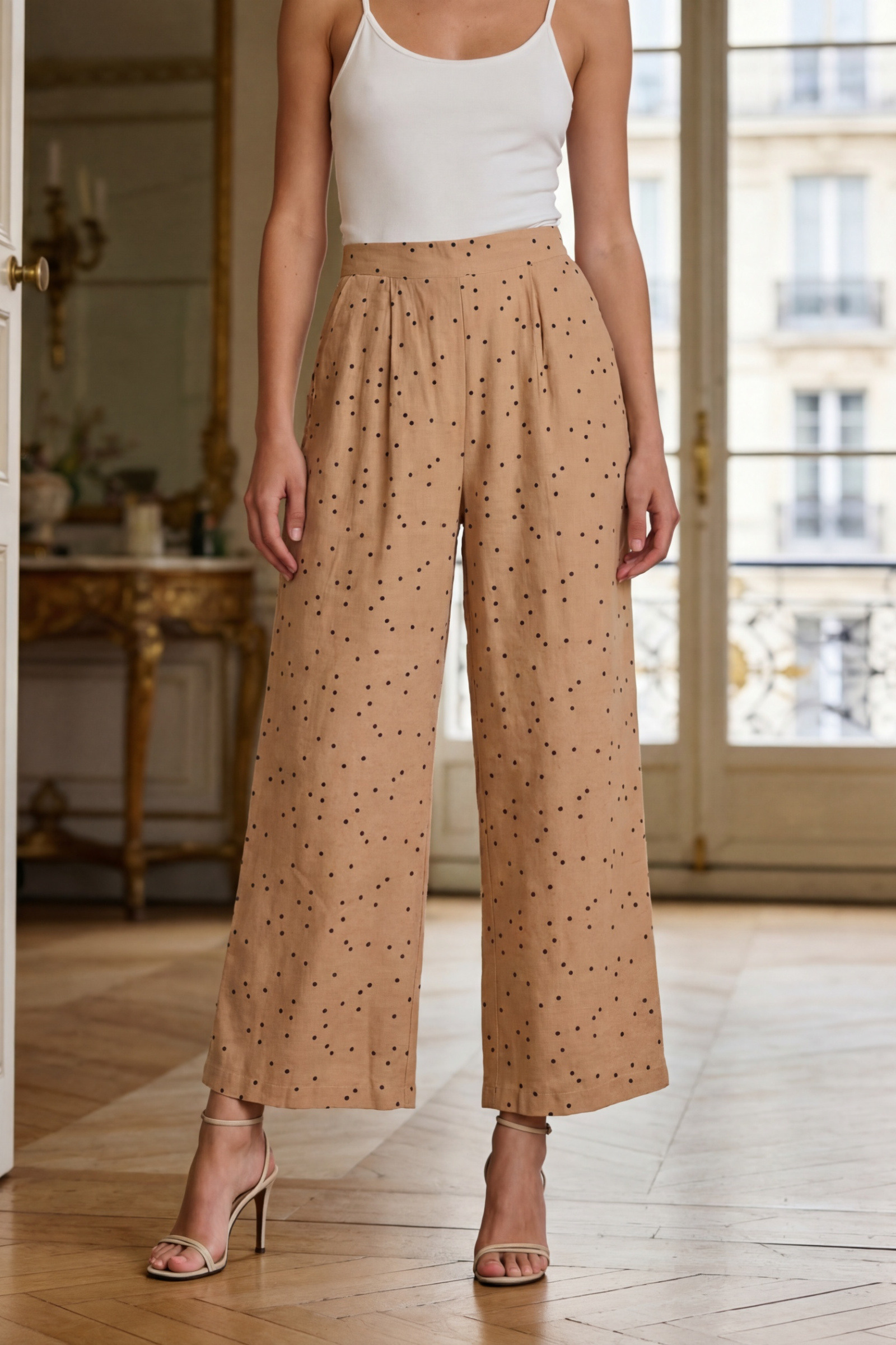 Palazzo-Hose mit Punkten - Image 1