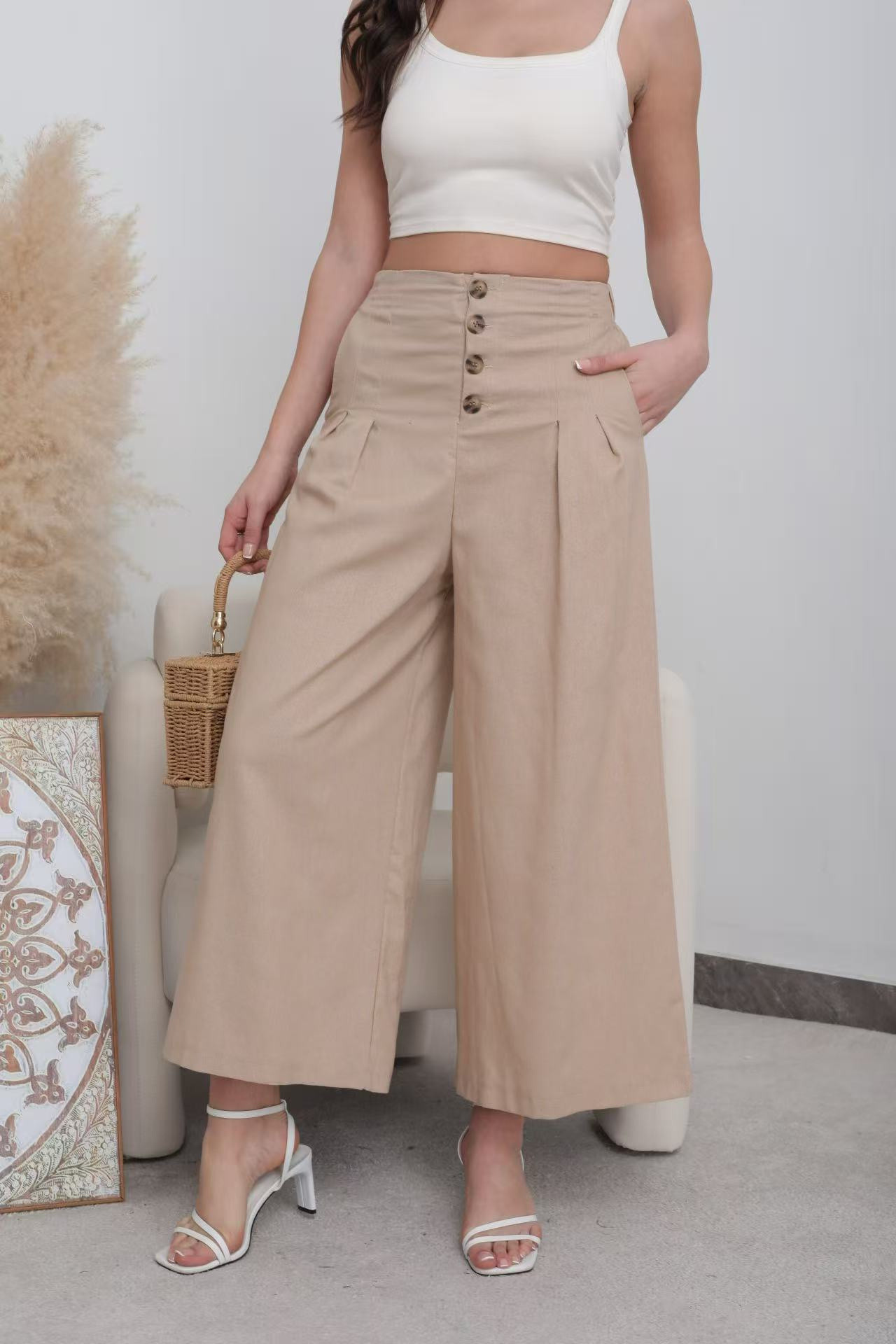 Flared united pants - Image 8