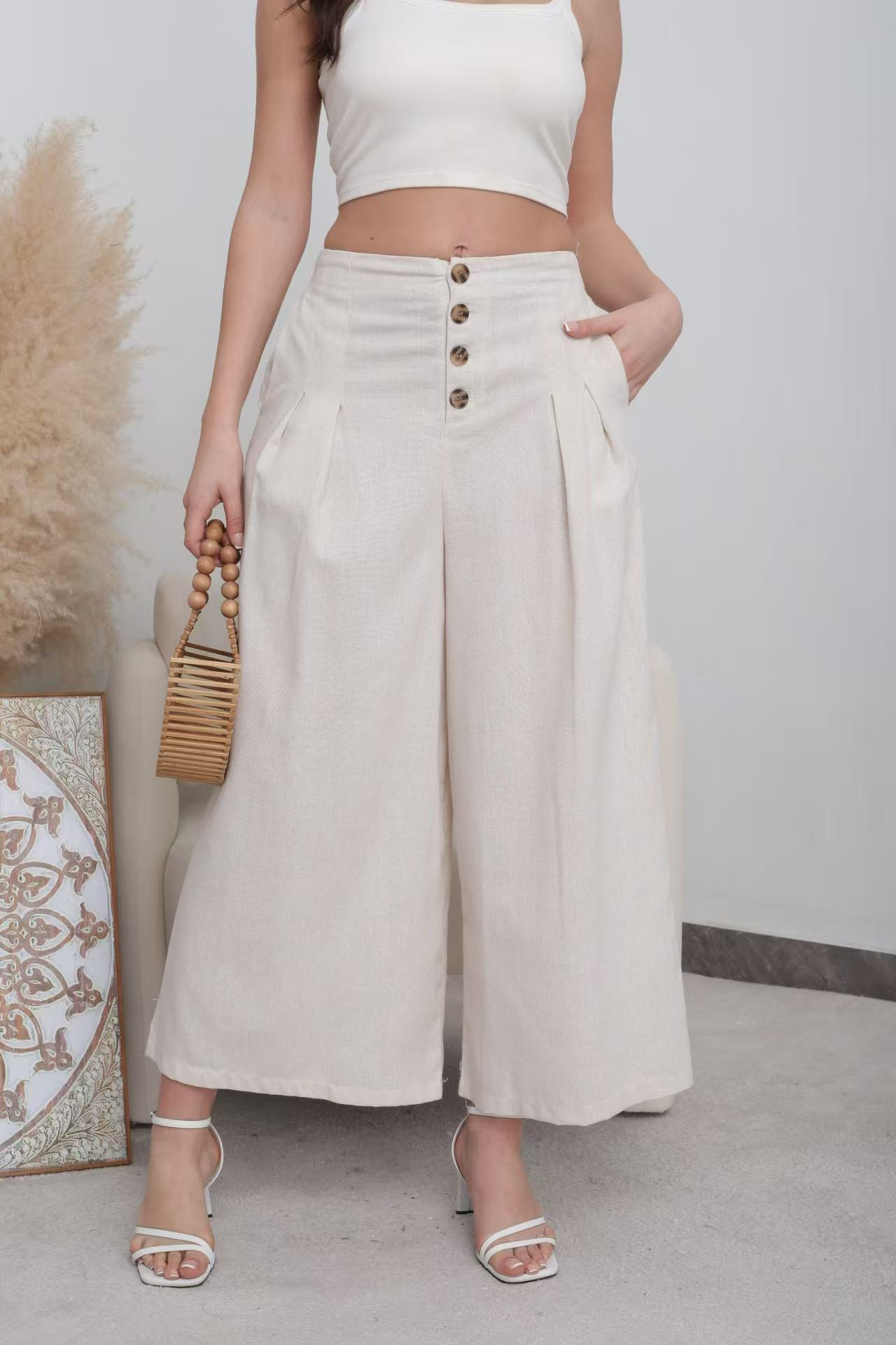 Flared united pants - Image 5