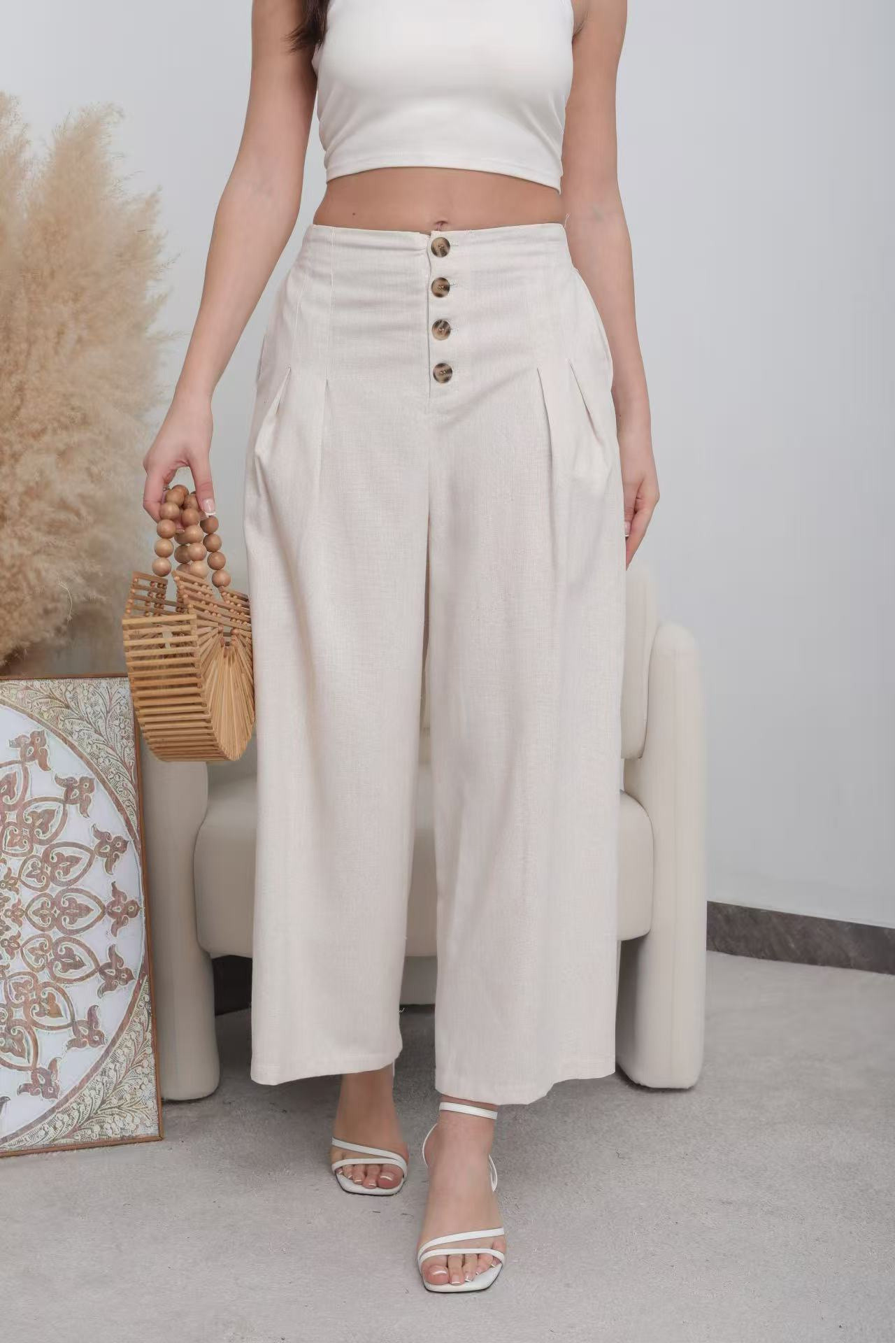 Flared united pants - Image 7
