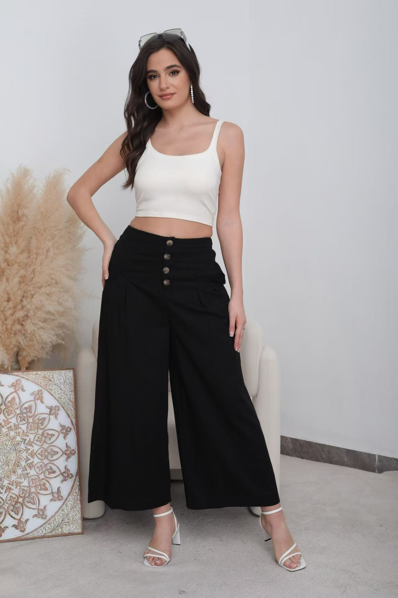 Flared united pants - Image 1