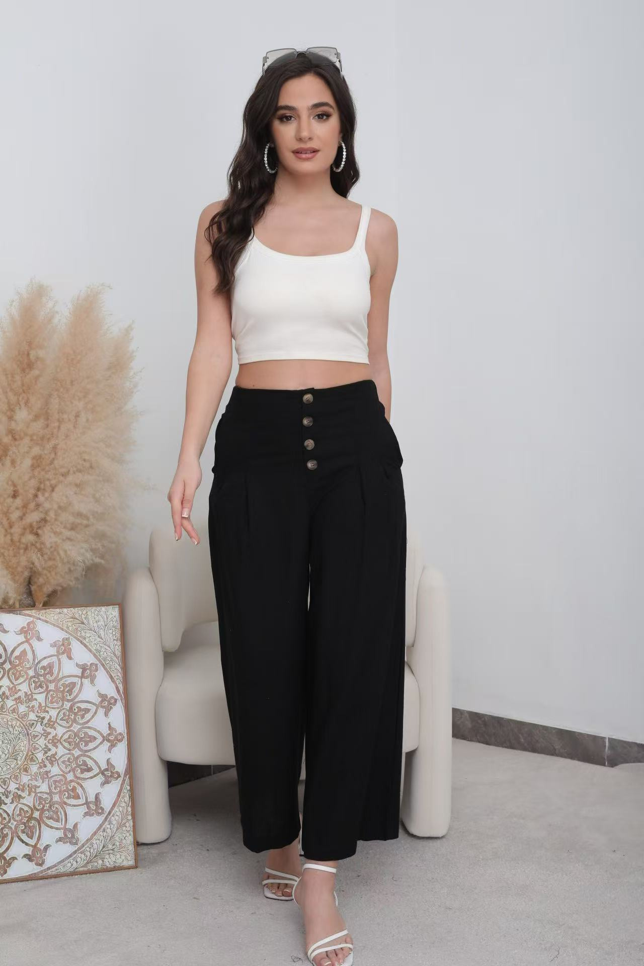 Flared united pants - Image 4